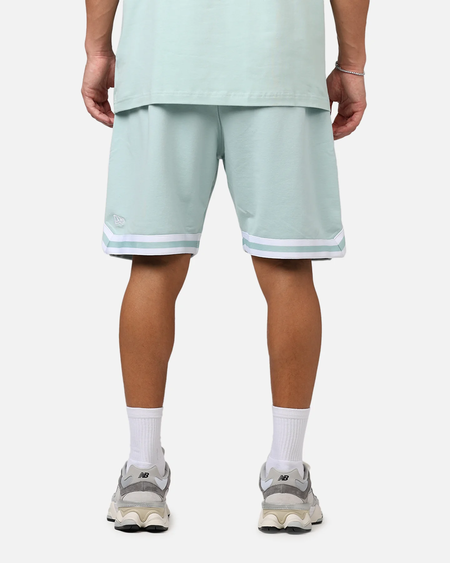 New Era Los Angeles Dodgers 'Logo Select Mint' Shorts Mint/White - Image 5