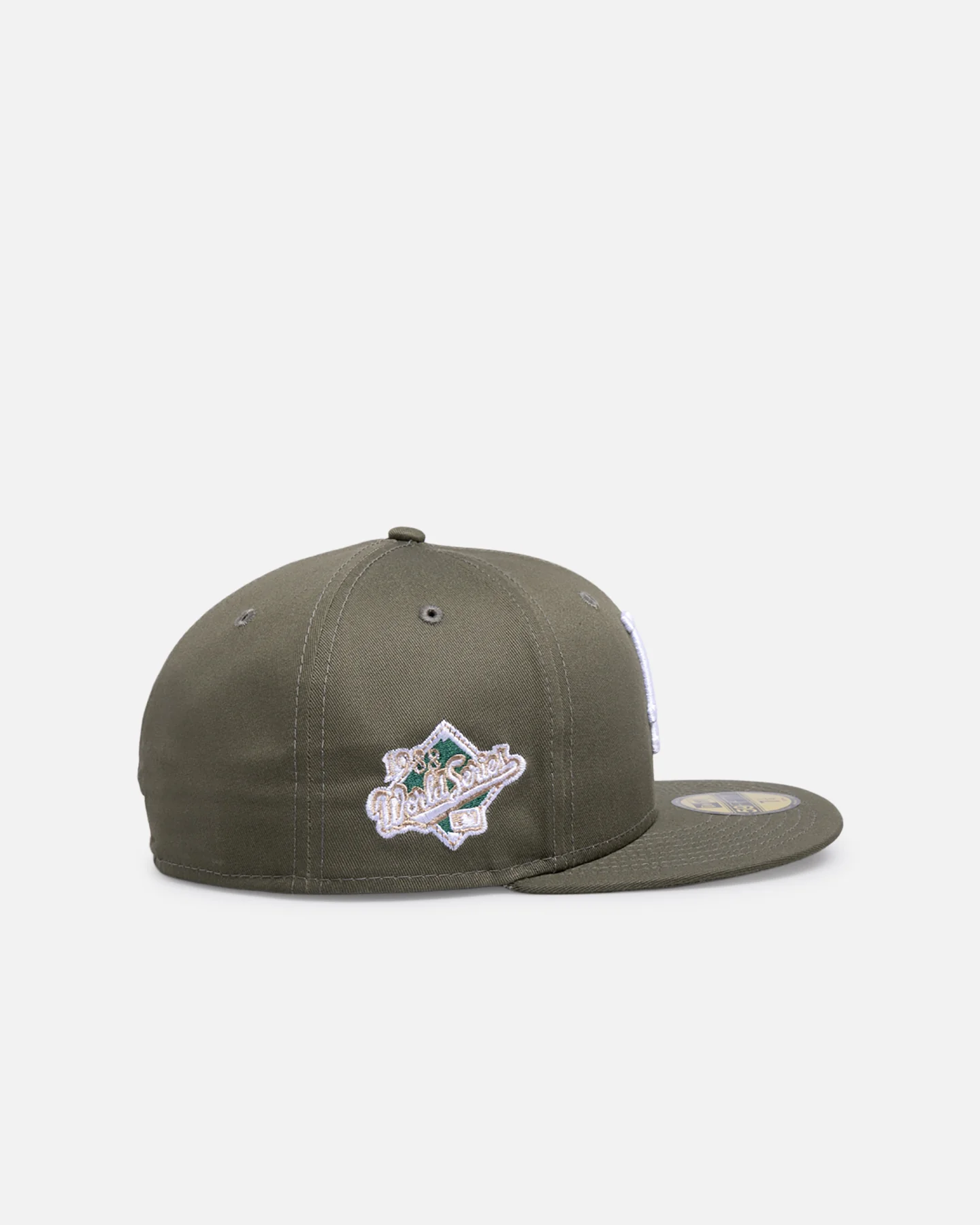 New Era Los Angeles Dodgers 'New Olive' 59FIFTY Fitted Green - Image 3