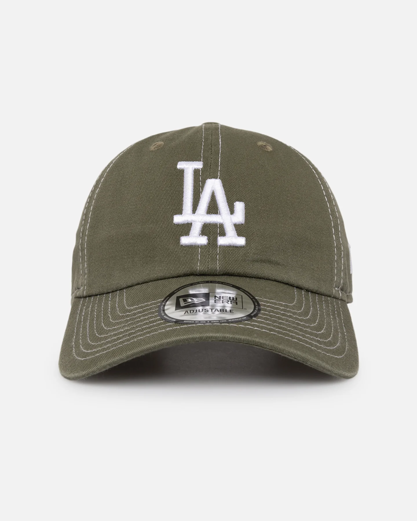 New Era Los Angeles Dodgers 'New Olive' 9FORTY Casual Strapback New Olive