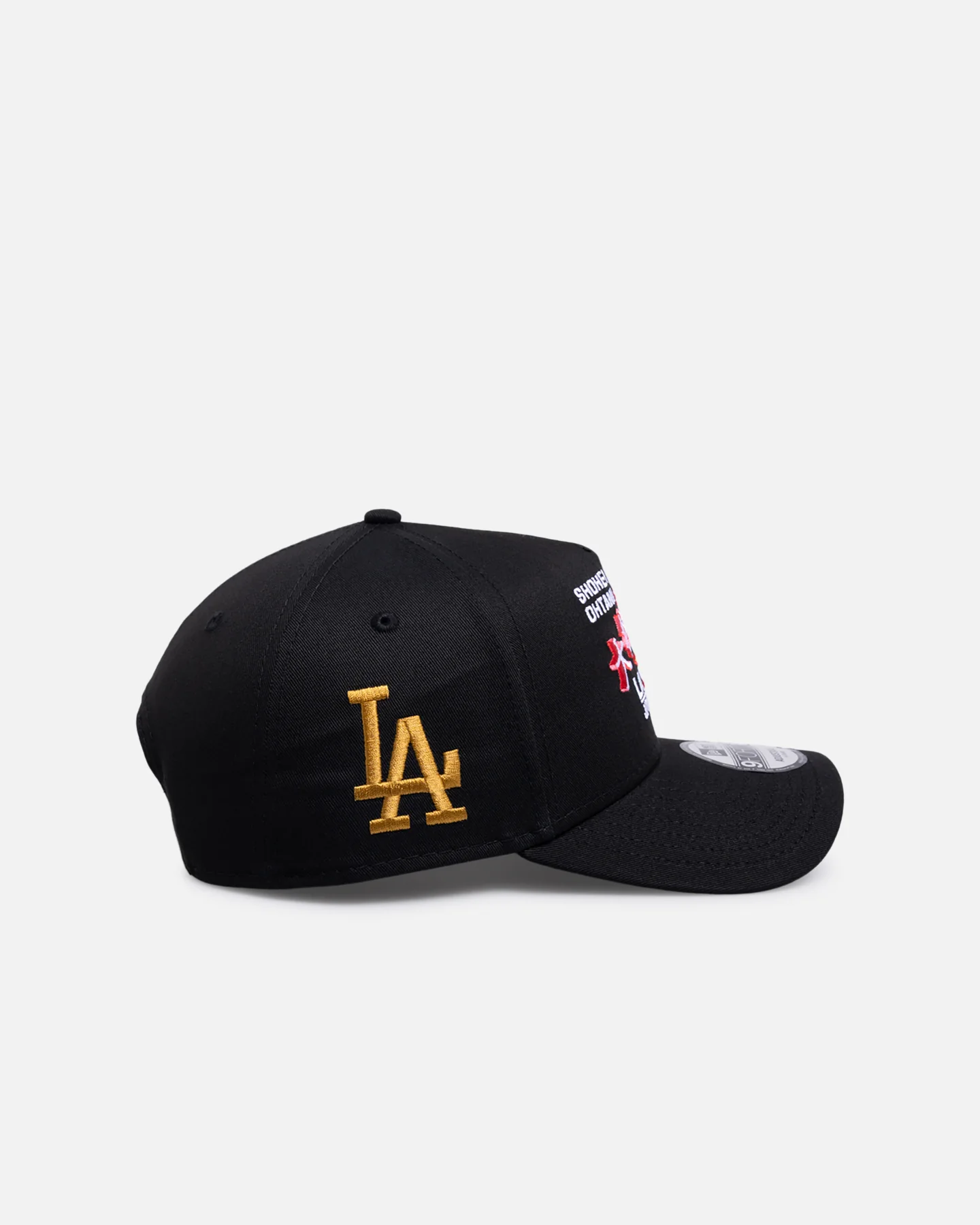 New Era Los Angeles Dodgers 'Ohtani' 9FORTY A-Frame Snapback Black - Image 3
