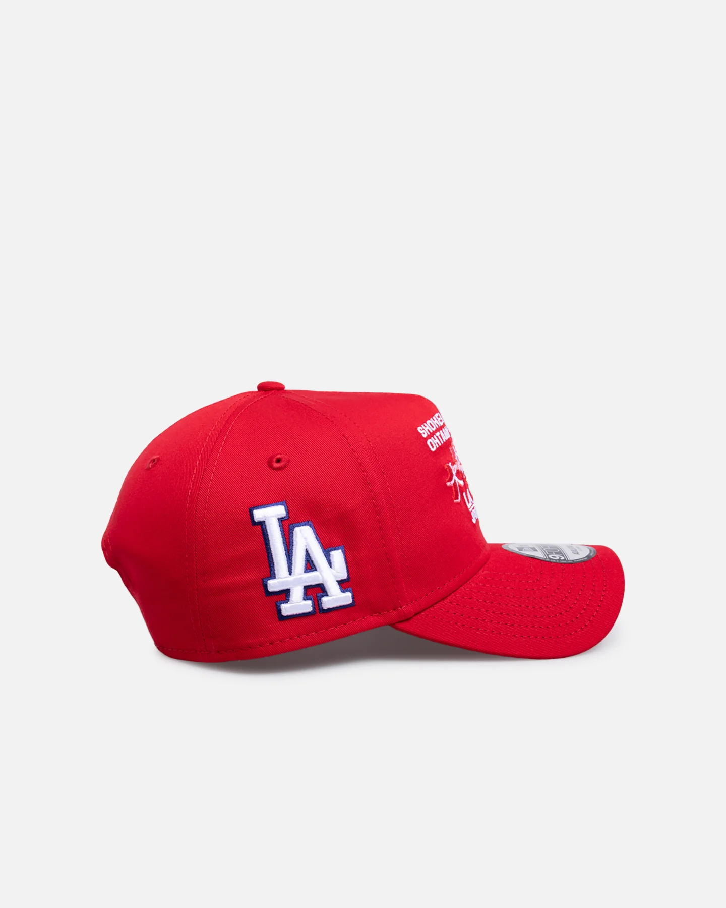 New Era Los Angeles Dodgers 'Ohtani' 9FORTY A-Frame Snapback Scarlet - Image 3