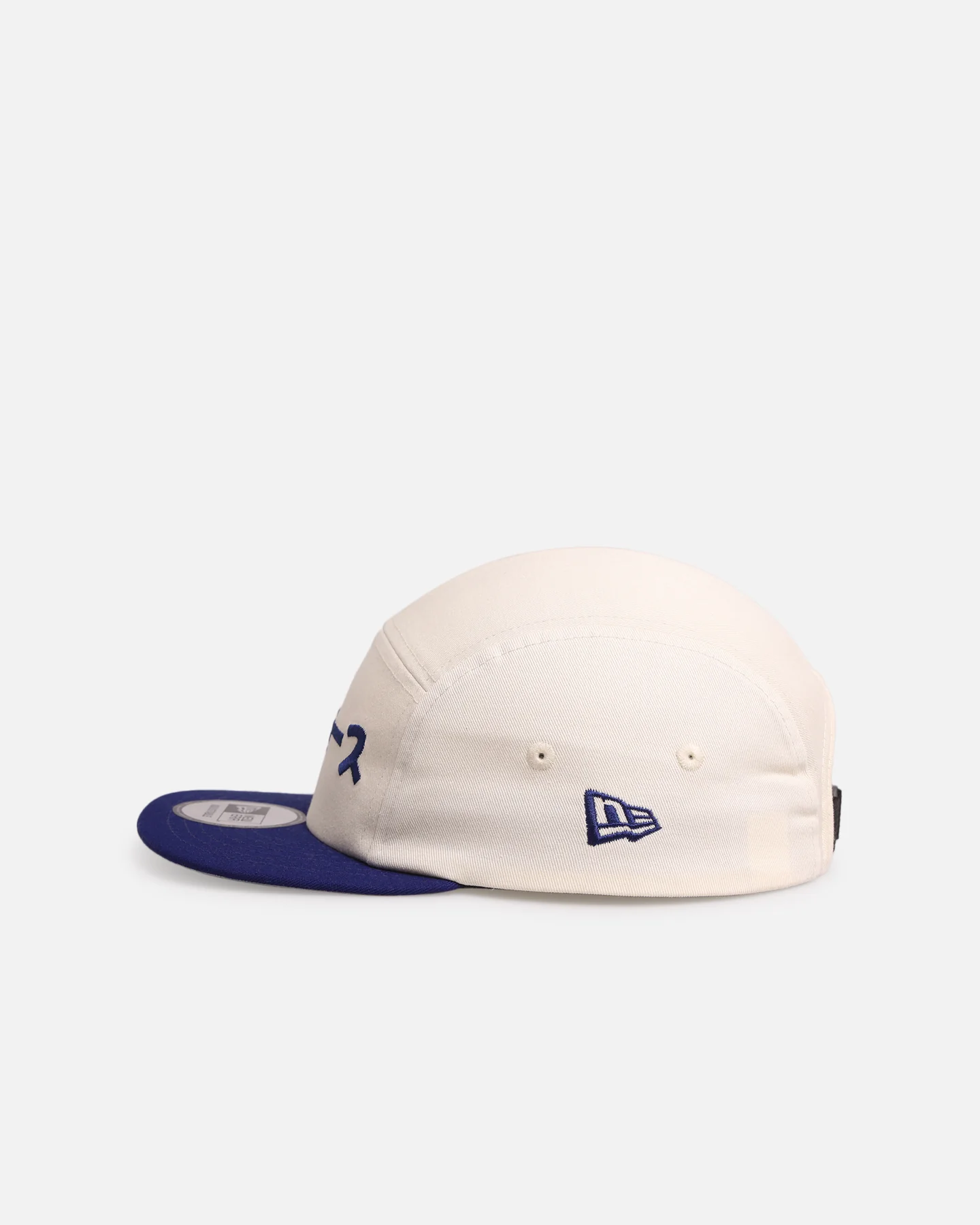 New Era Los Angeles Dodgers 'Ohtani & Kanji' Camper Strapback Chrome/Dark Royal - Image 4
