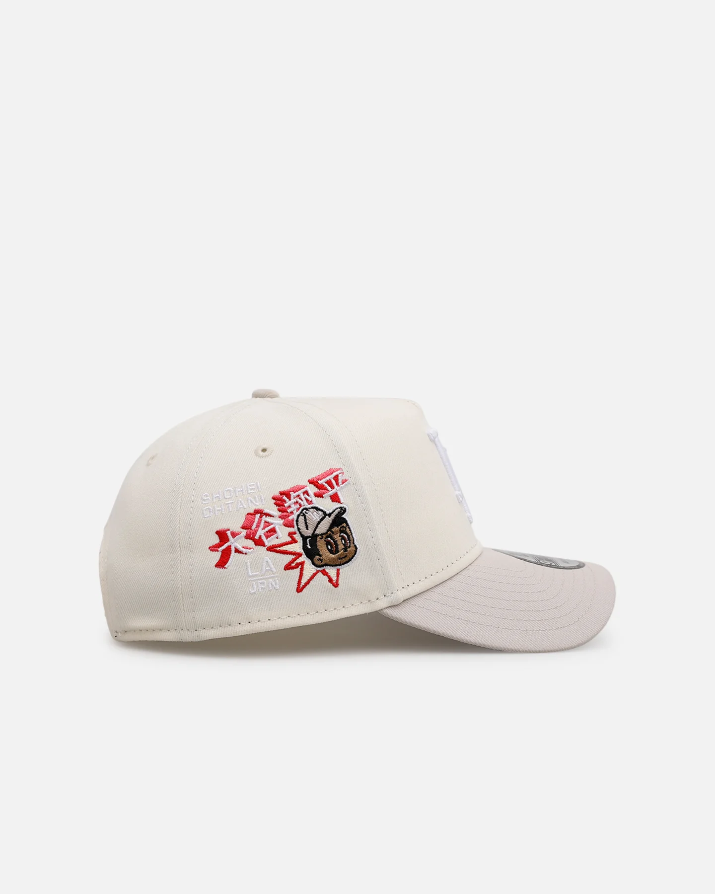 New Era Los Angeles Dodgers 'Ohtani Side Patch' Ohtani 9FORTY A-Frame Snapback Chrome - Image 3