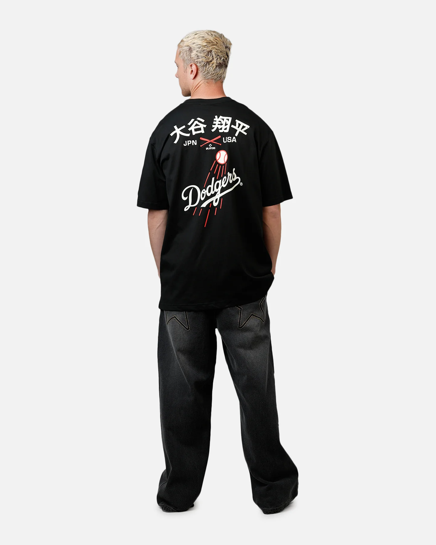 New Era Los Angeles Dodgers Ohtani T-Shirt Black - Image 6