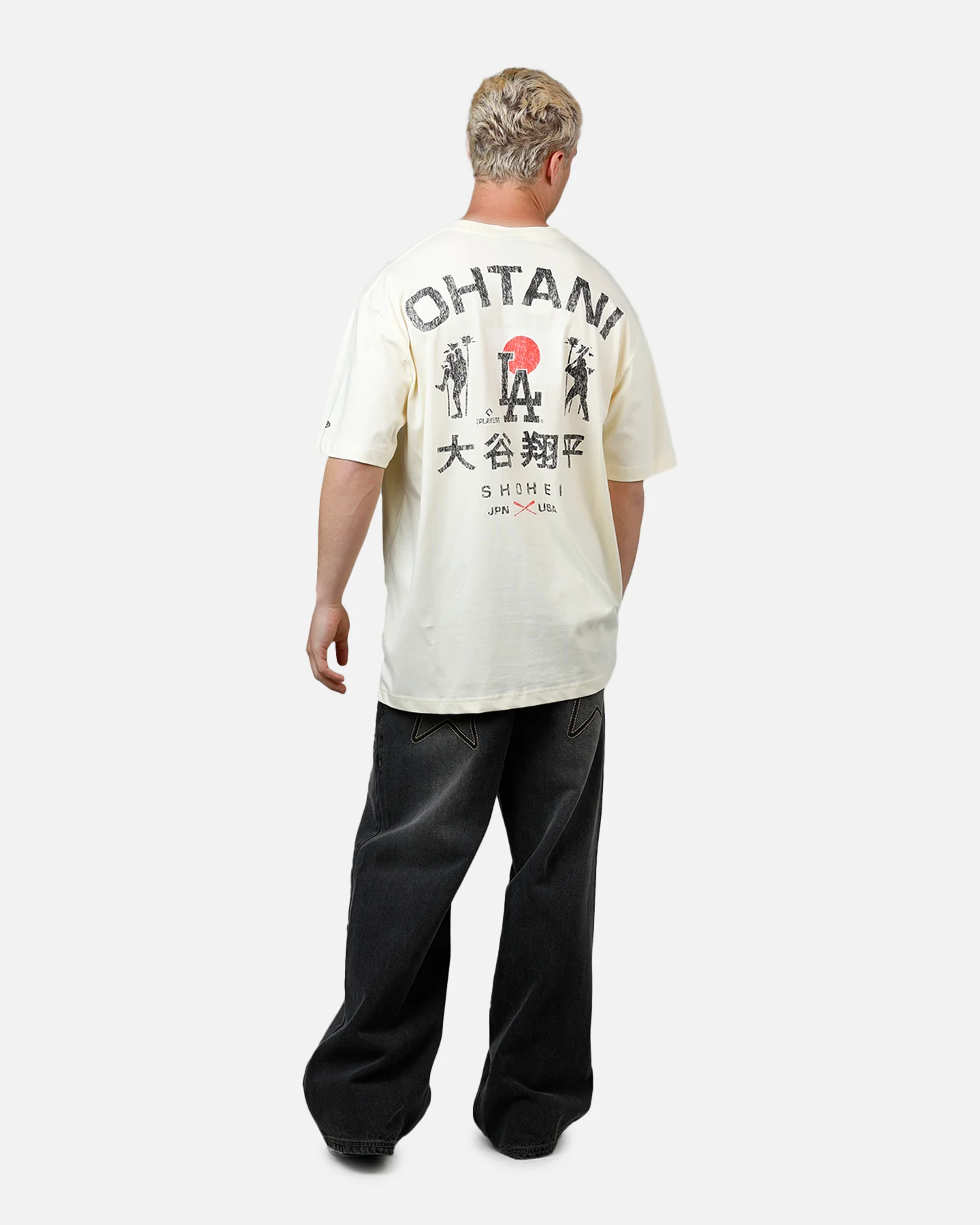 New Era Los Angeles Dodgers Ohtani T-Shirt White - Image 6