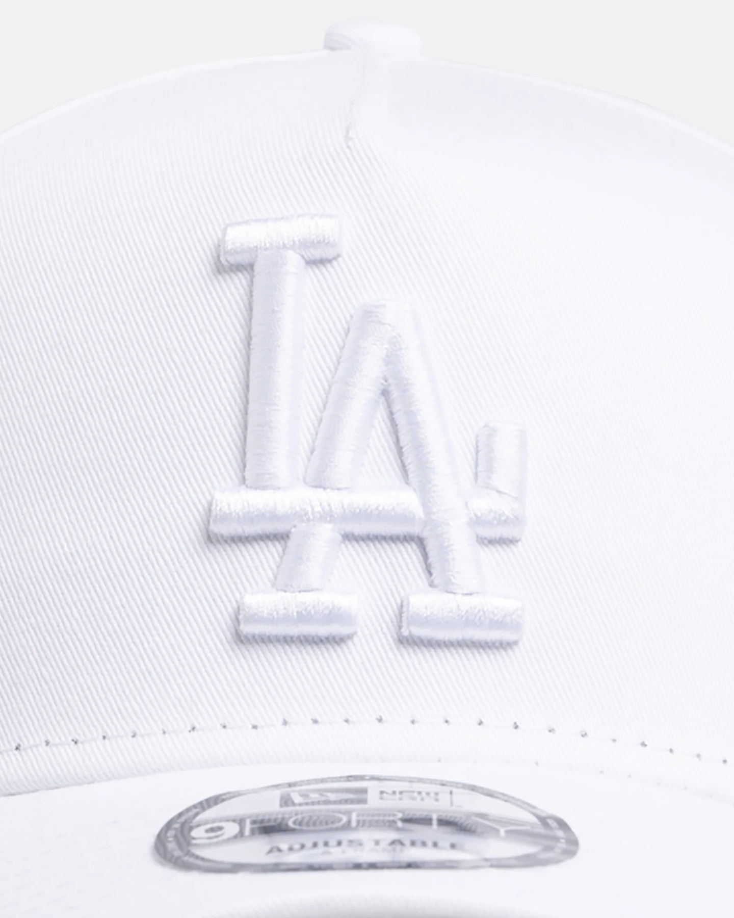 New Era Los Angeles Dodgers 'Optic White' 9FORTY A-Frame Snapback Optic White - Image 5