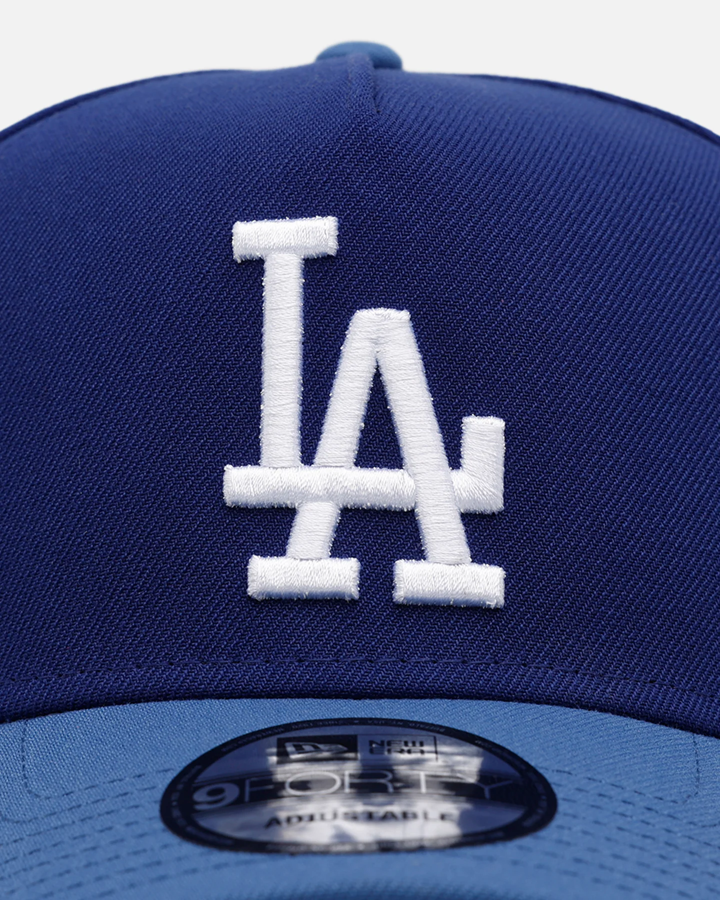 New Era Los Angeles Dodgers 'Original Team Colours Two Toned' 9FORTY A-Frame Snapback Original Team Colours - Image 5