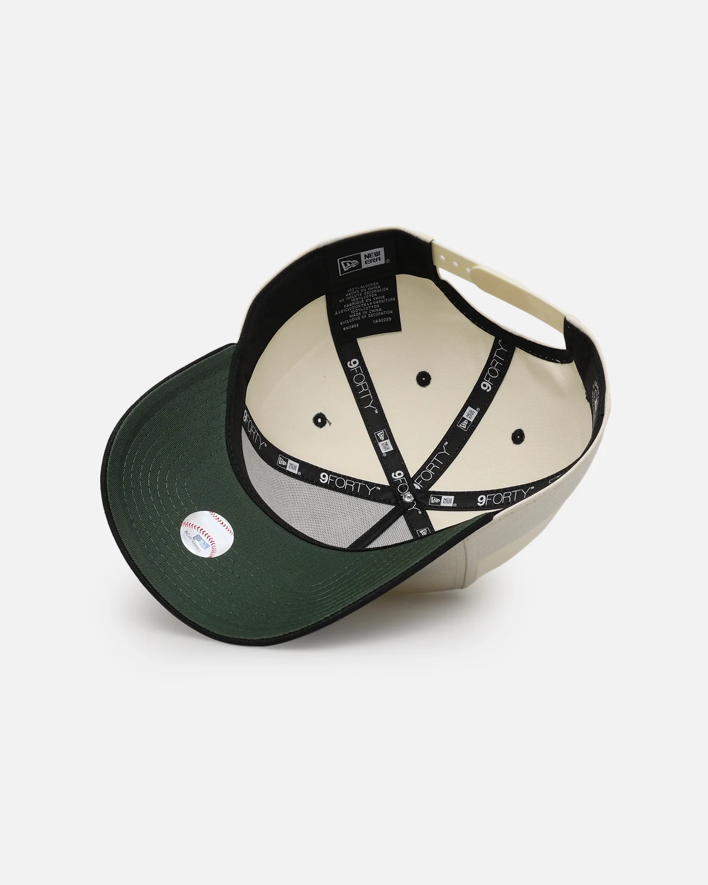 New Era Los Angeles Dodgers 'Paisley Hit' 9FORTY A-Frame Snapback Chrome White/Black - Image 6