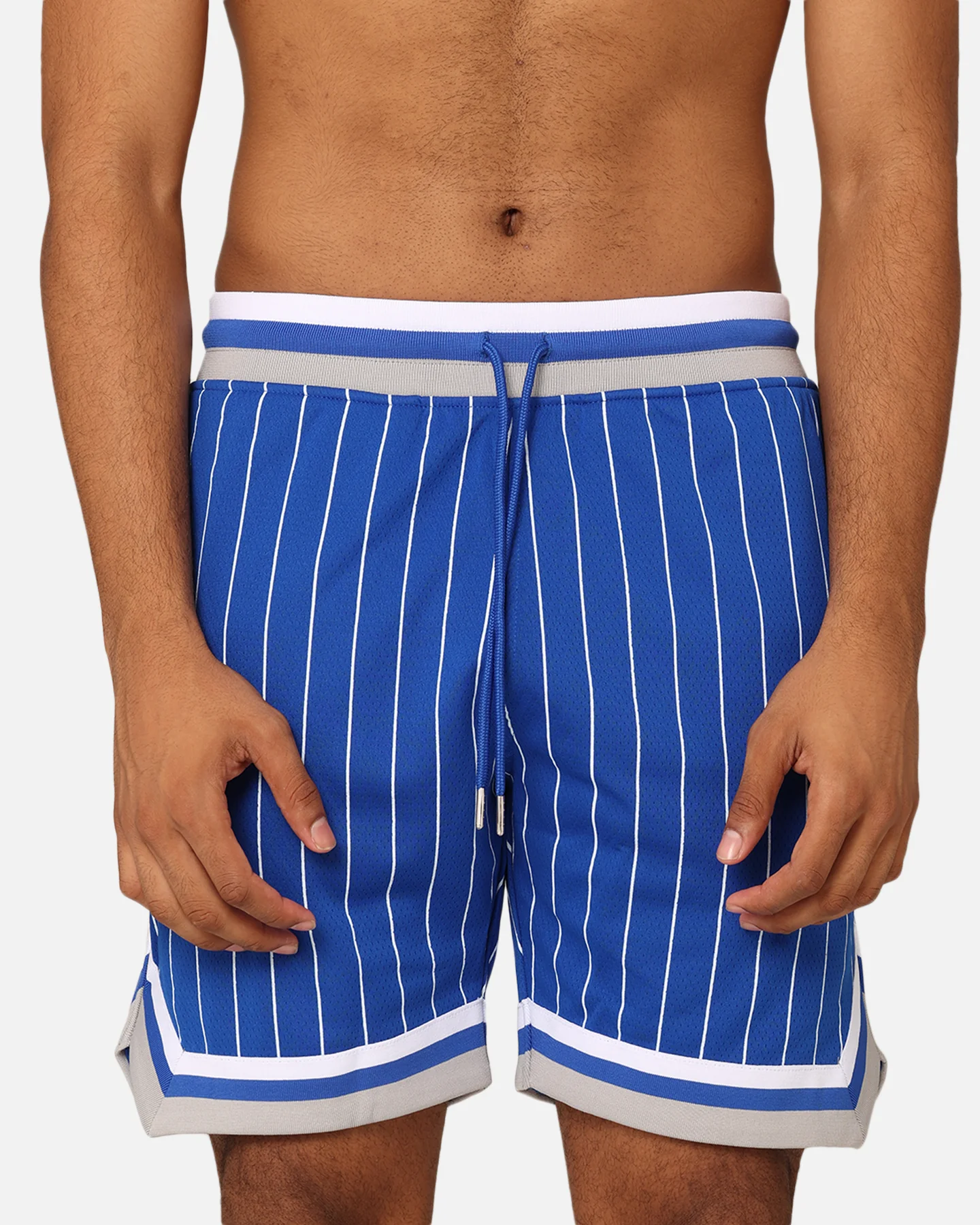 New Era Los Angeles Dodgers Pinstripe Shorts OTC - Image 7