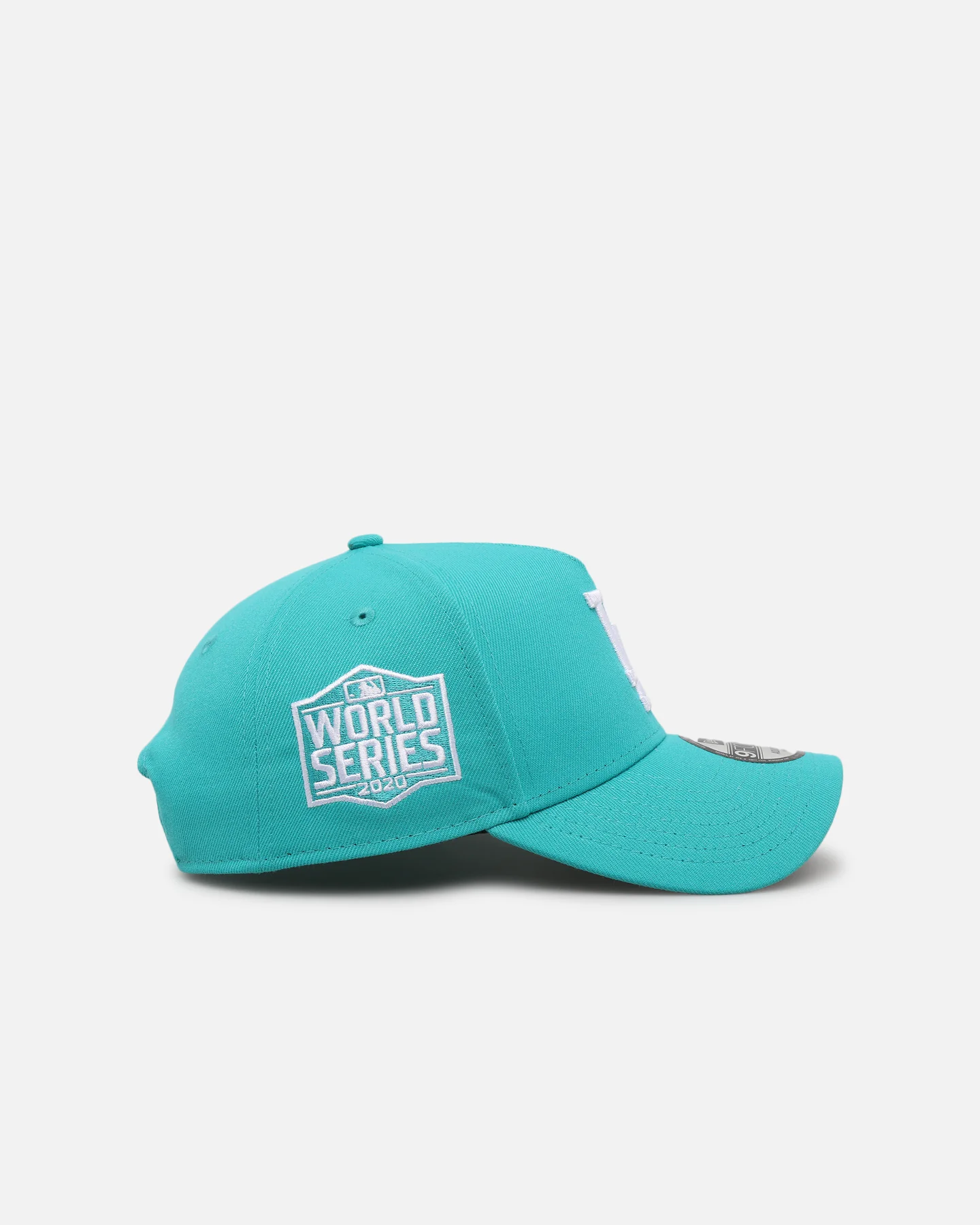 New Era Los Angeles Dodgers 'Polychromatic' 9FORTY A-Frame Snapback Teal - Image 3