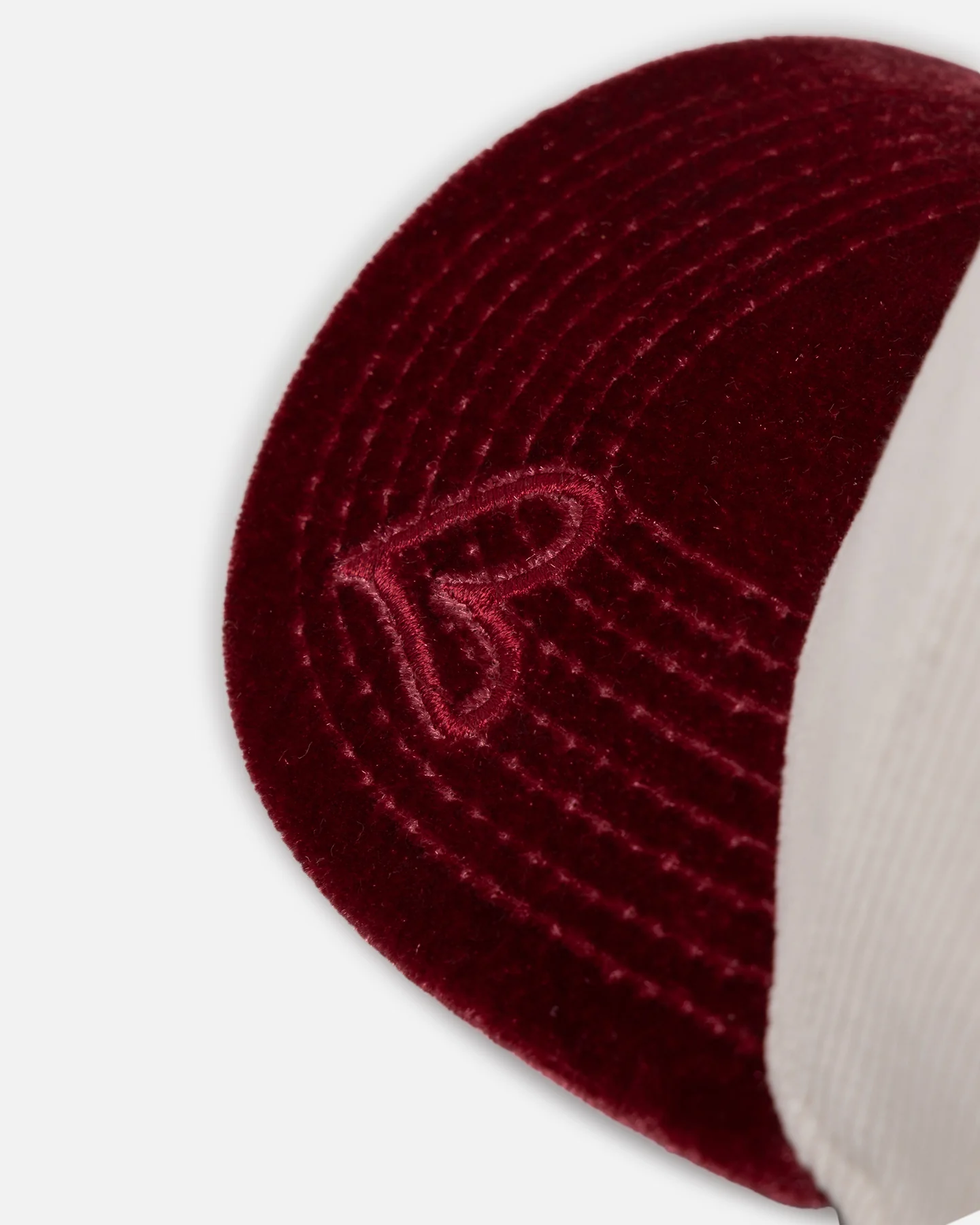 New Era Los Angeles Dodgers 'Premium Corduroy Velvet' 9FORTY A-Frame Snapback Chrome White/Cardinal - Image 8