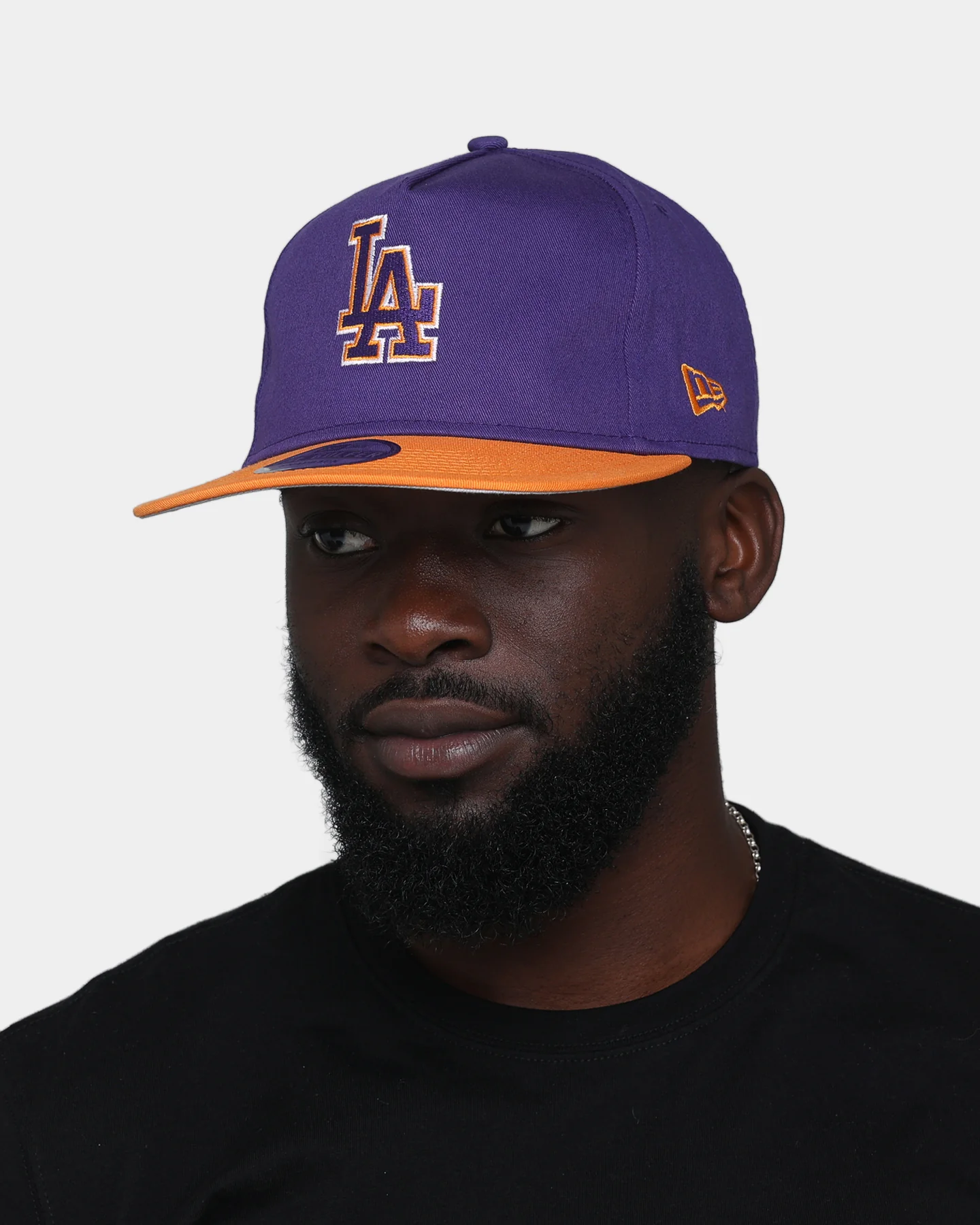 New Era Los Angeles Dodgers "Purple Valley" 59FIFTY Fitted Purple/Orange - Image 8