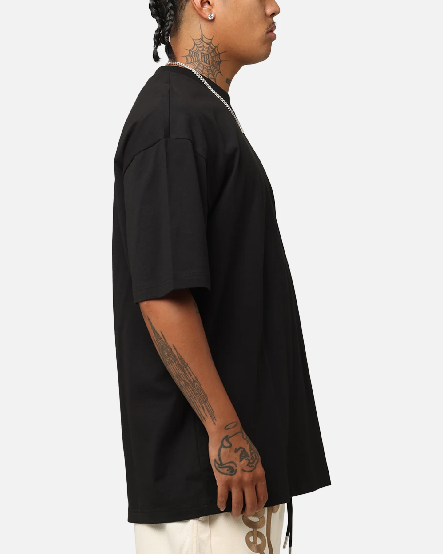 New Era Los Angeles Dodgers Rose Oversized T-Shirt Black - Image 5