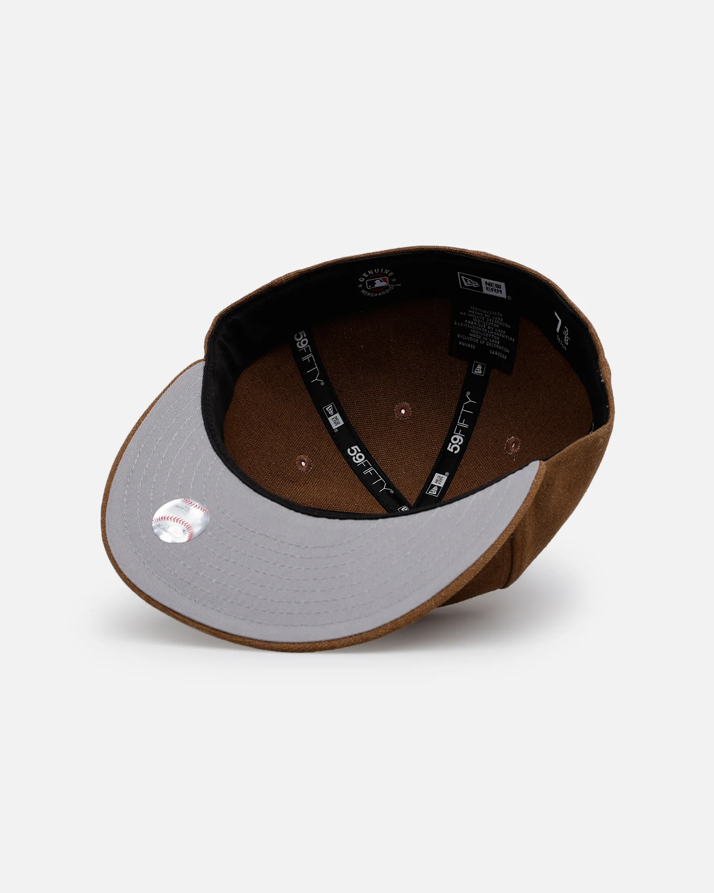 New Era Los Angeles Dodgers 'Scribble' 59FIFTY Fitted Brown - Image 6