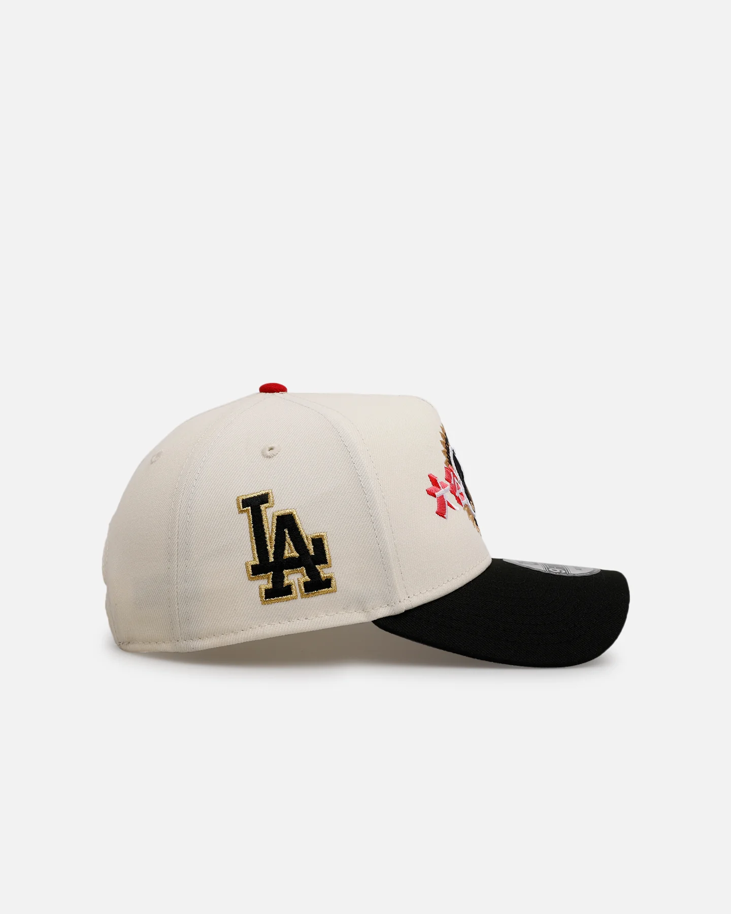 New Era Los Angeles Dodgers 'Shotime' 9FORTY A-Frame Snapback Chrome/Black - Image 3