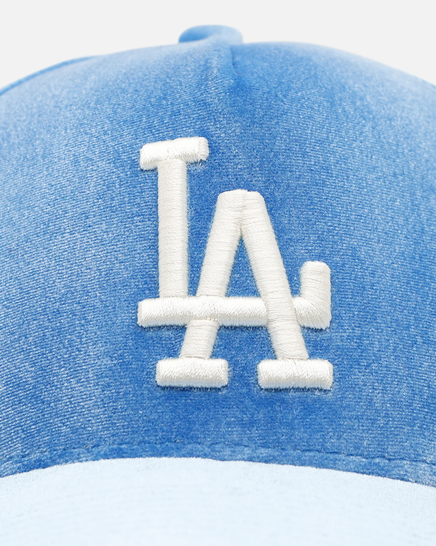 New Era Los Angeles Dodgers 'Sky Velvet' 9FORTY A-Frame Snapback Sky Blue - Image 5