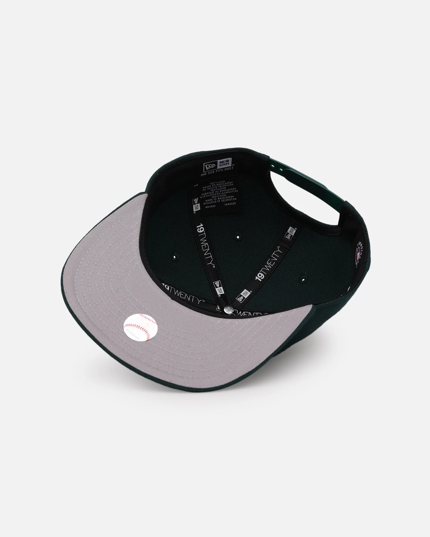 New Era Los Angeles Dodgers 'Stash Pocket' 19TWENTY Snapback Dark Green - Image 6