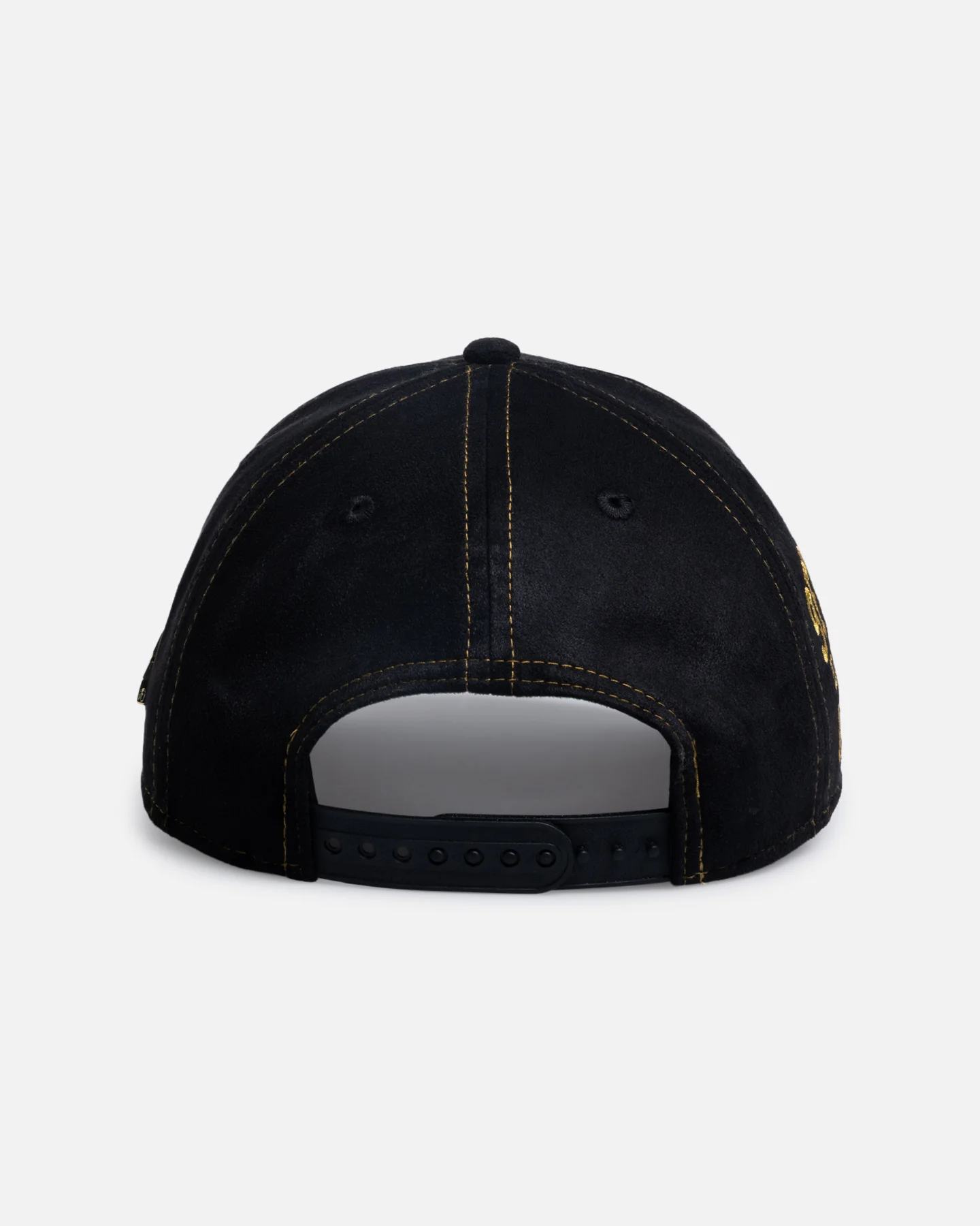 New Era Los Angeles Dodgers 'Statement Suede 10 Year Anniversary' 9FORTY A-Frame Snapback Black Suede - Image 2