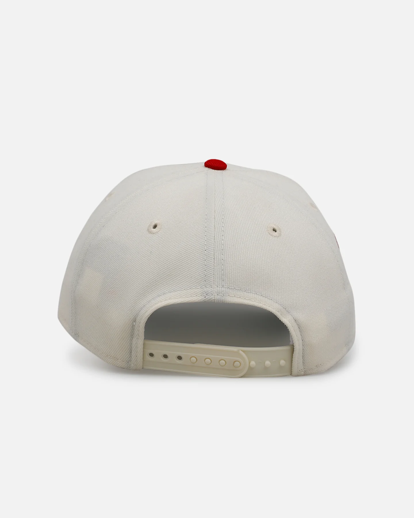New Era Los Angeles Dodgers 'Strawberry' 9FORTY A-Frame Snapback Chrome/Red - Image 2
