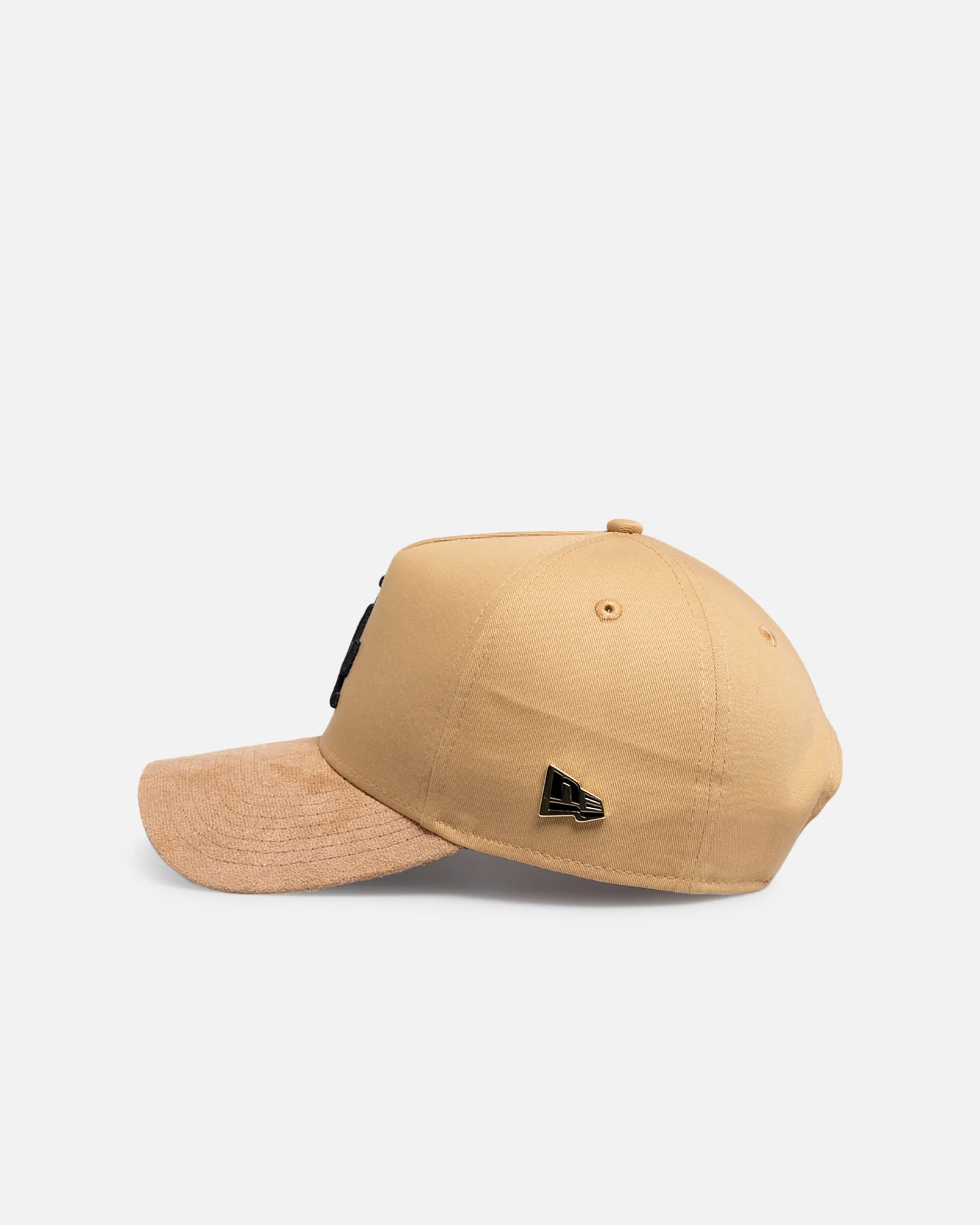 New Era Los Angeles Dodgers 'Suede Visor' 9FORTY A-Frame Snapback Bronze - Image 4