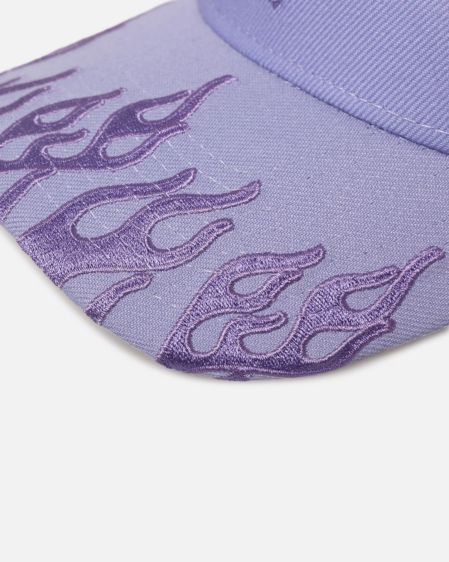 New Era Los Angeles Dodgers 'Sundyed Flames' 9FORTY A-Frame Snapback Lavender - Image 7