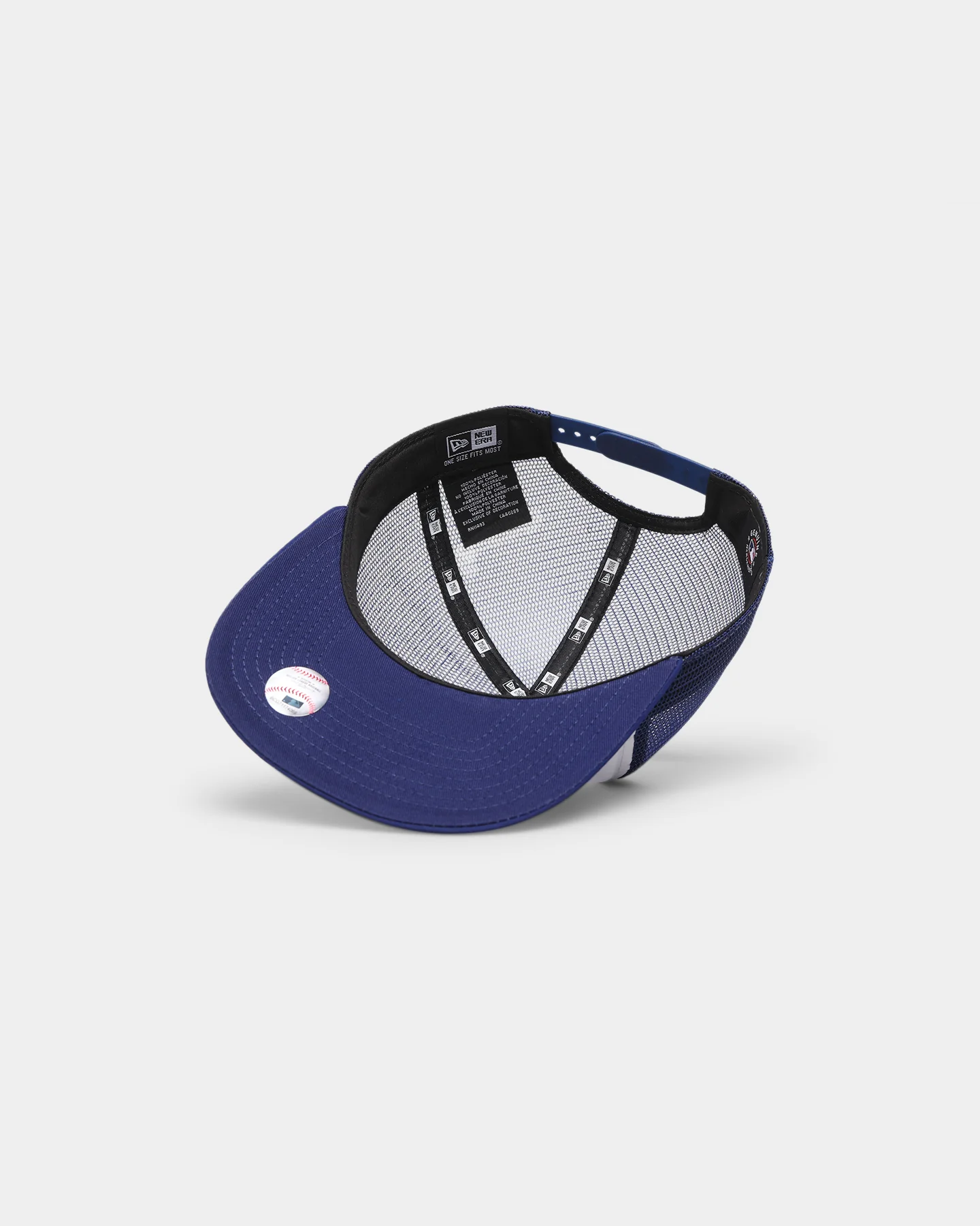 New Era Los Angeles Dodgers 'Team Two-Tone' Prolight Old Golfer Trucker Snapback White/OTC - Image 7