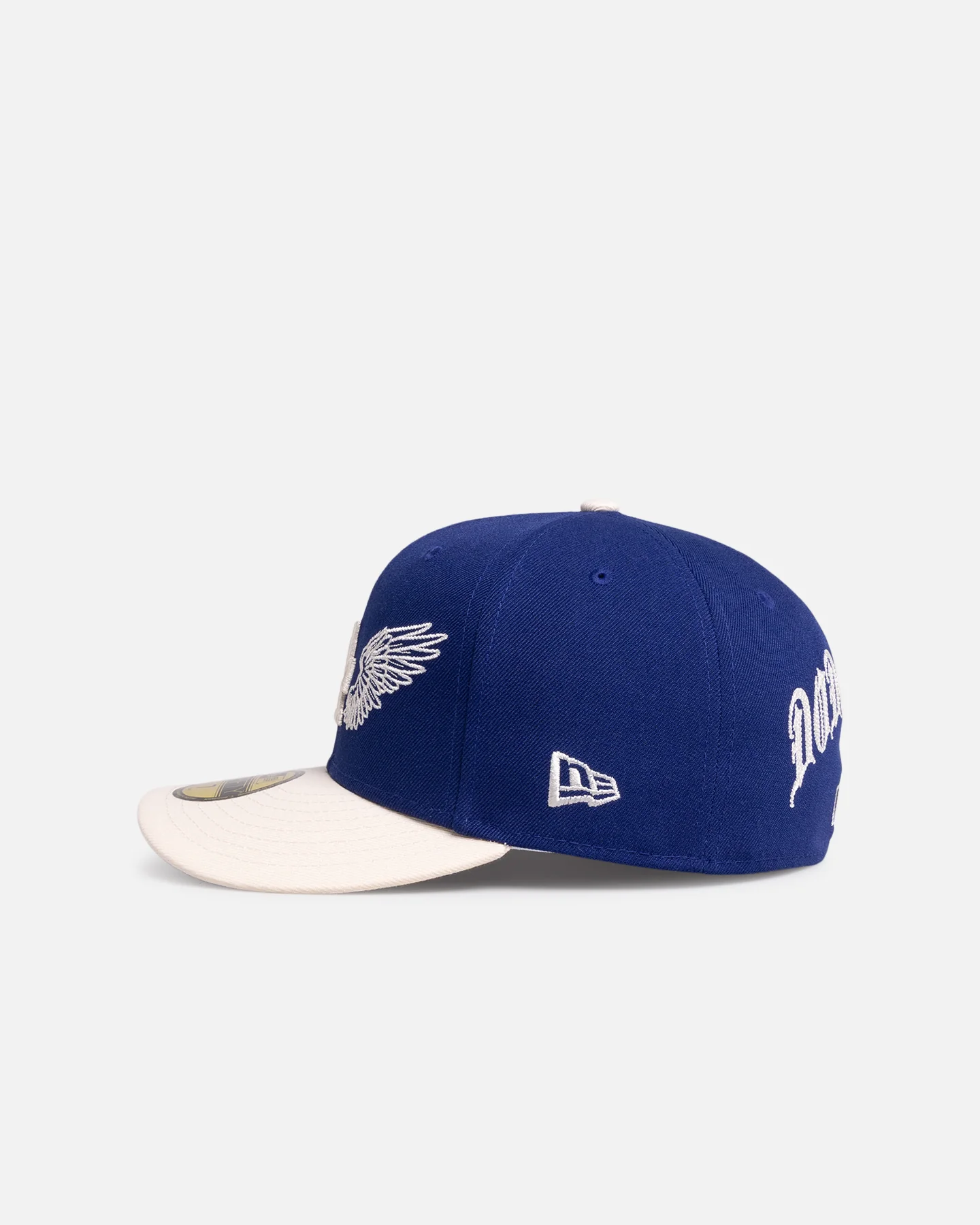 New Era Los Angeles Dodgers 'Team Wings' 59FIFTY Fitted Navy - Image 4
