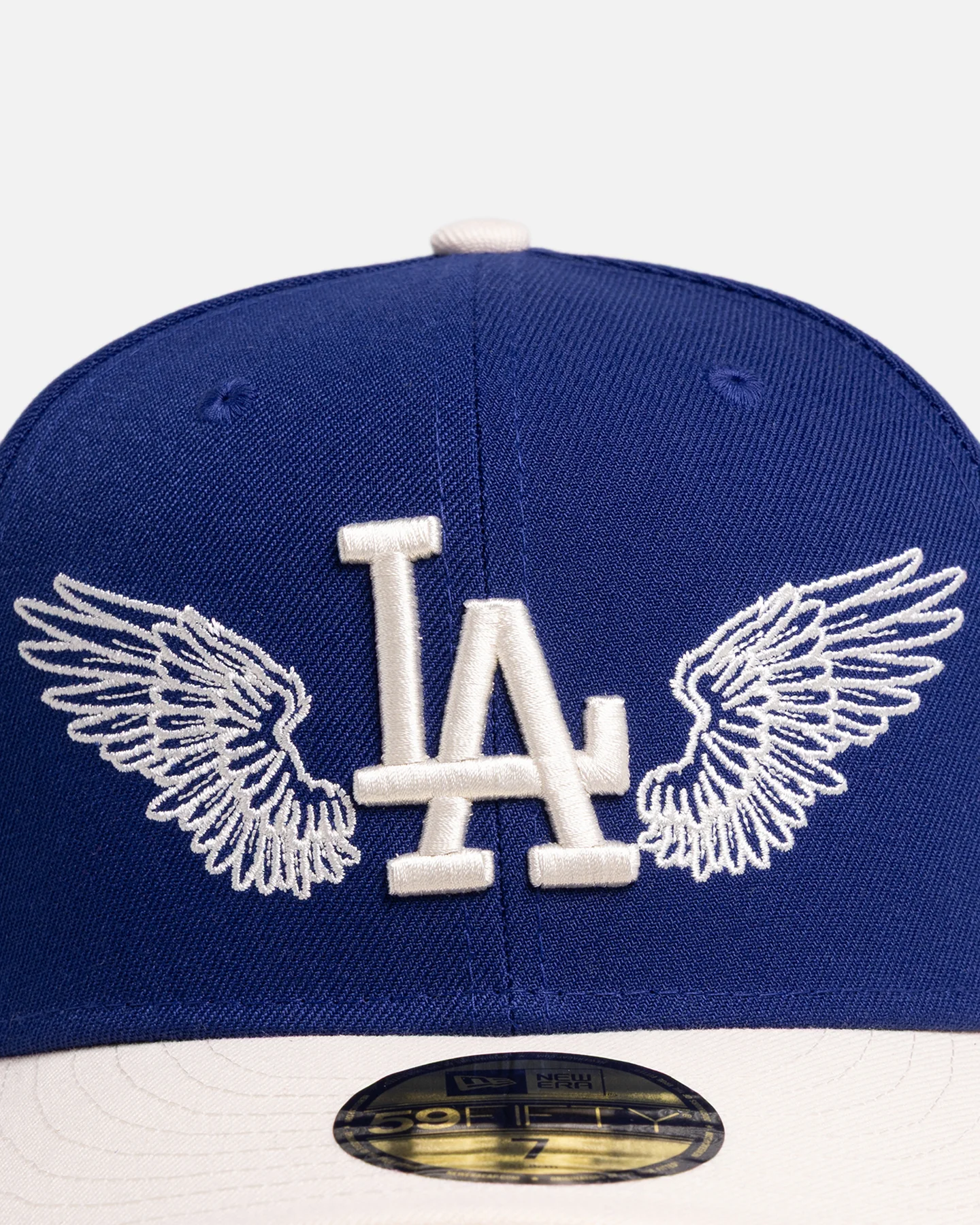New Era Los Angeles Dodgers 'Team Wings' 59FIFTY Fitted Navy - Image 5