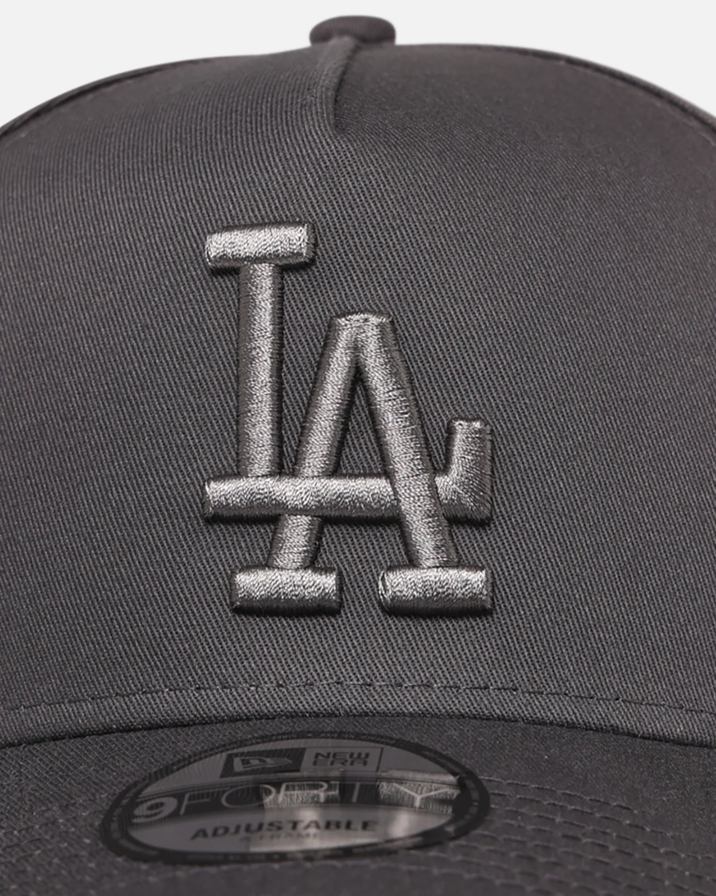 New Era Los Angeles Dodgers 'Tonal Graphite' 9FORTY A-Frame Snapback Graphite - Image 5