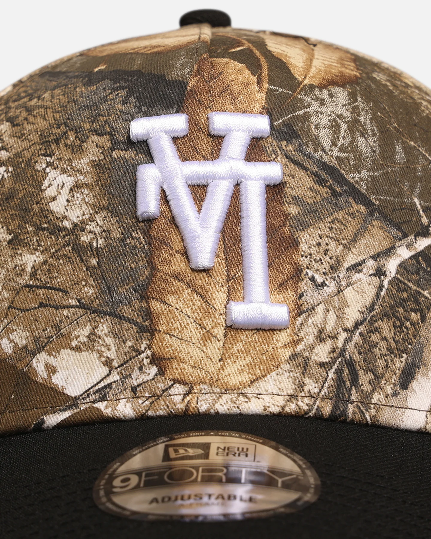 New Era Los Angeles Dodgers 'Upside Down Logo' 9FORTY A-Frame Snapback Realtree Camo - Image 5