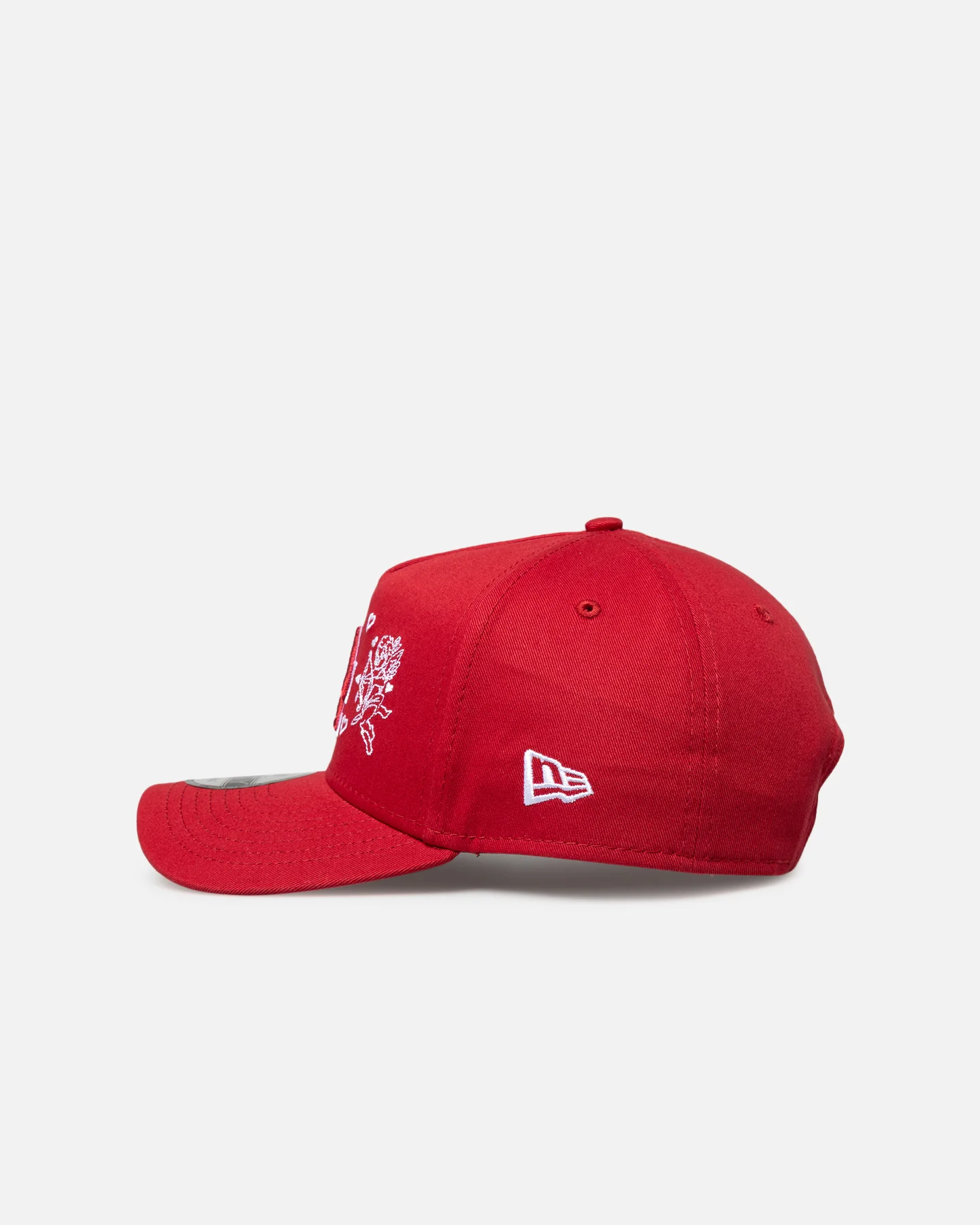 New Era Los Angeles Dodgers 'Valentines Day' 9FORTY A-Frame Snapback Dark Red - Image 4