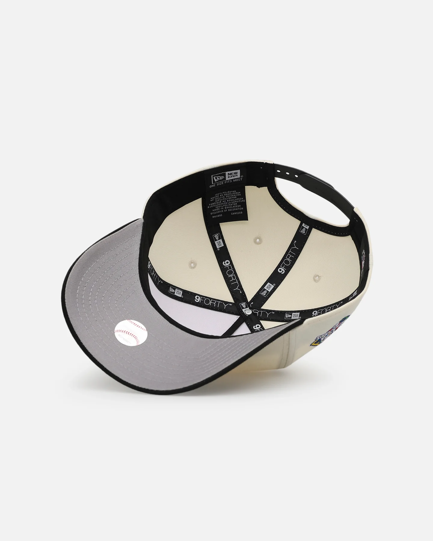 New Era Los Angeles Dodgers 'Viva Los Dodgers' 9FORTY A-Frame Snapback Chrome/Black - Image 6