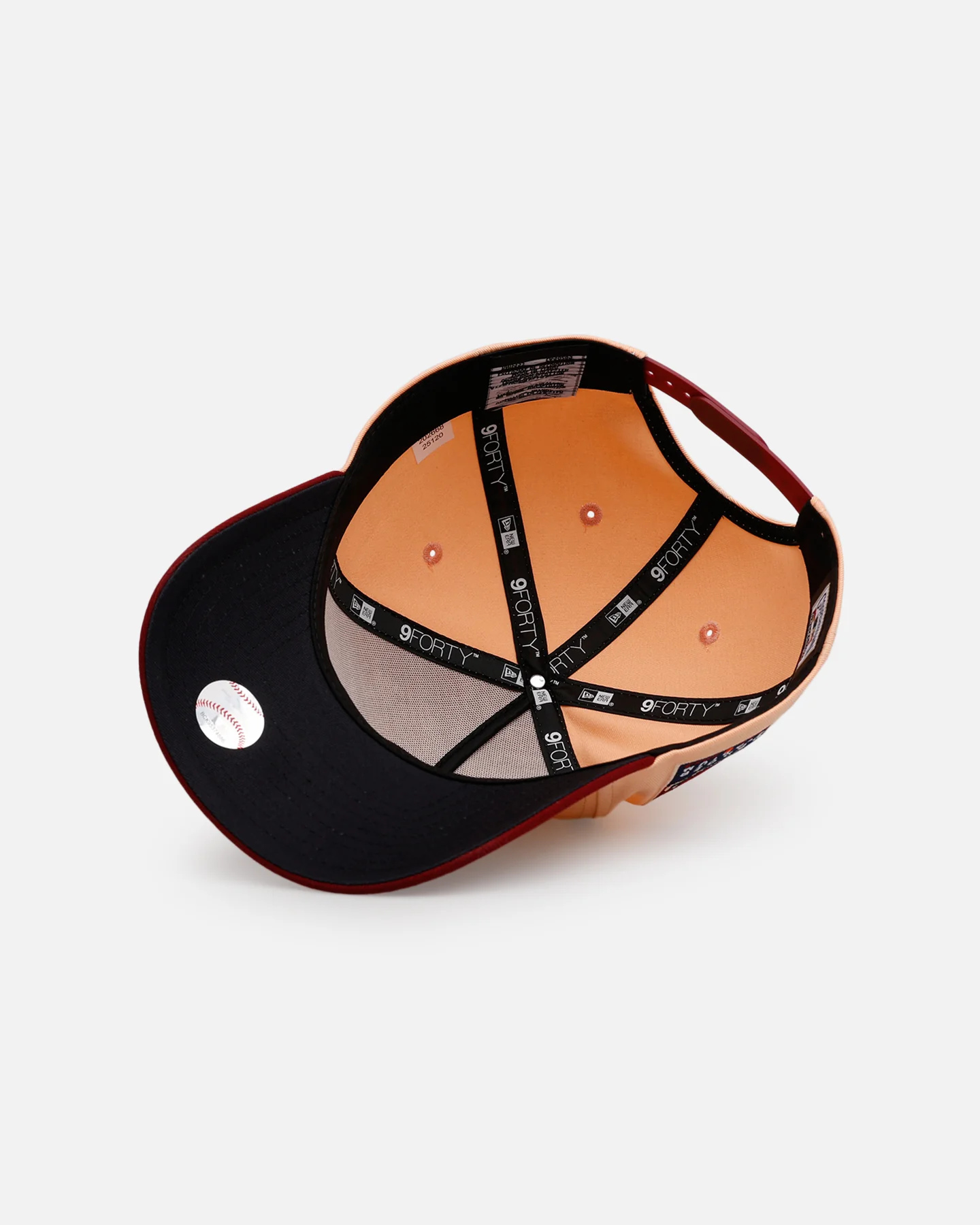 New Era Los Angeles Dodgers 'Volcano' 9FORTY A-Frame Snapback Peach - Image 6