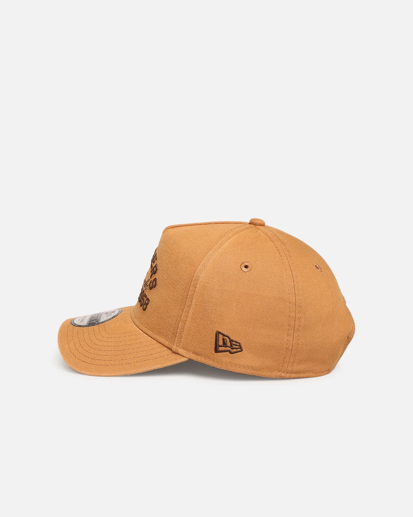 New Era Los Angeles Dodgers 'Washed Canvas' 9FORTY A-Frame Snapback Walnut - Image 4