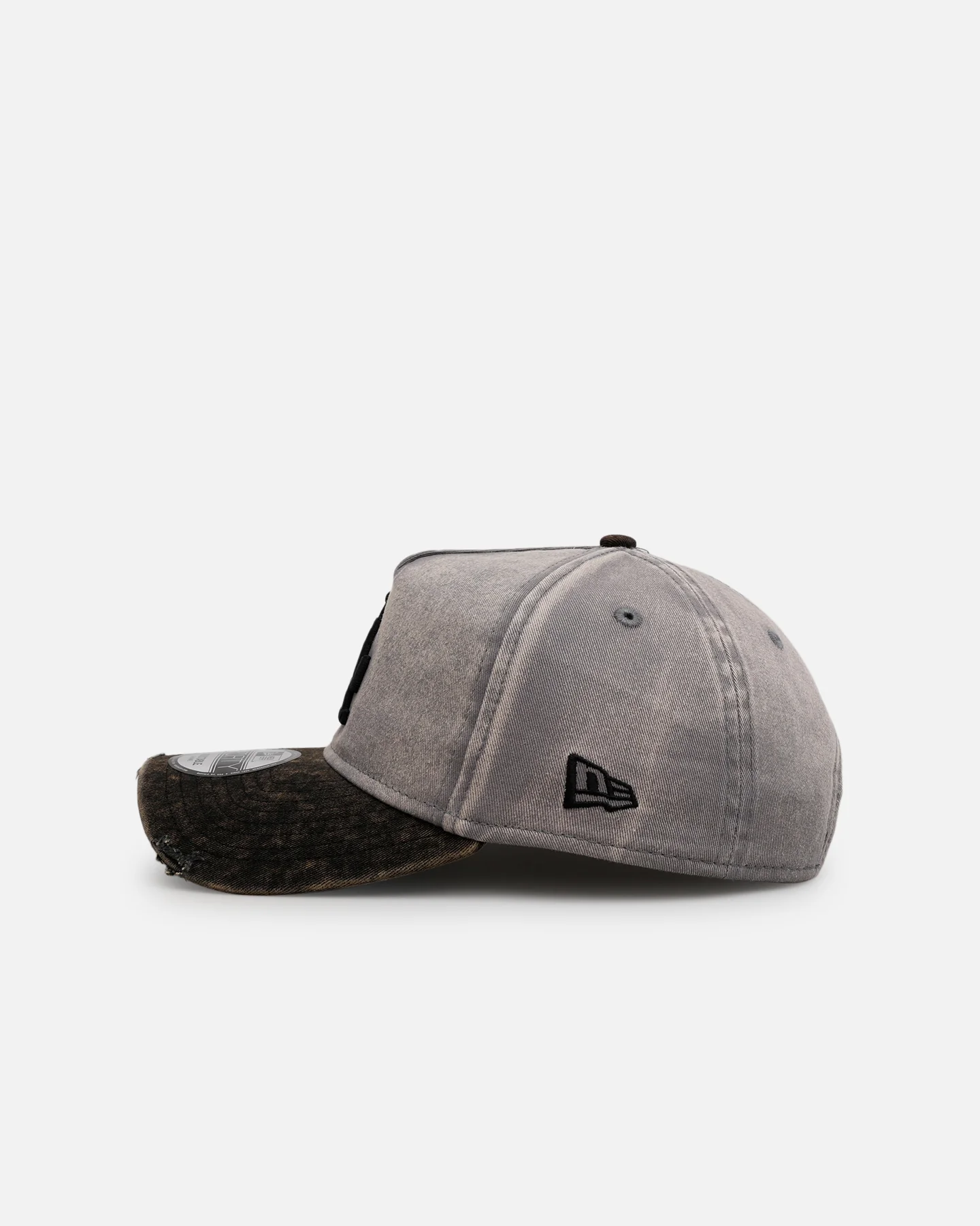 New Era Los Angeles Dodgers 'Washed Storm Gray' 9FORTY A-Frame Snapback Gray - Image 4