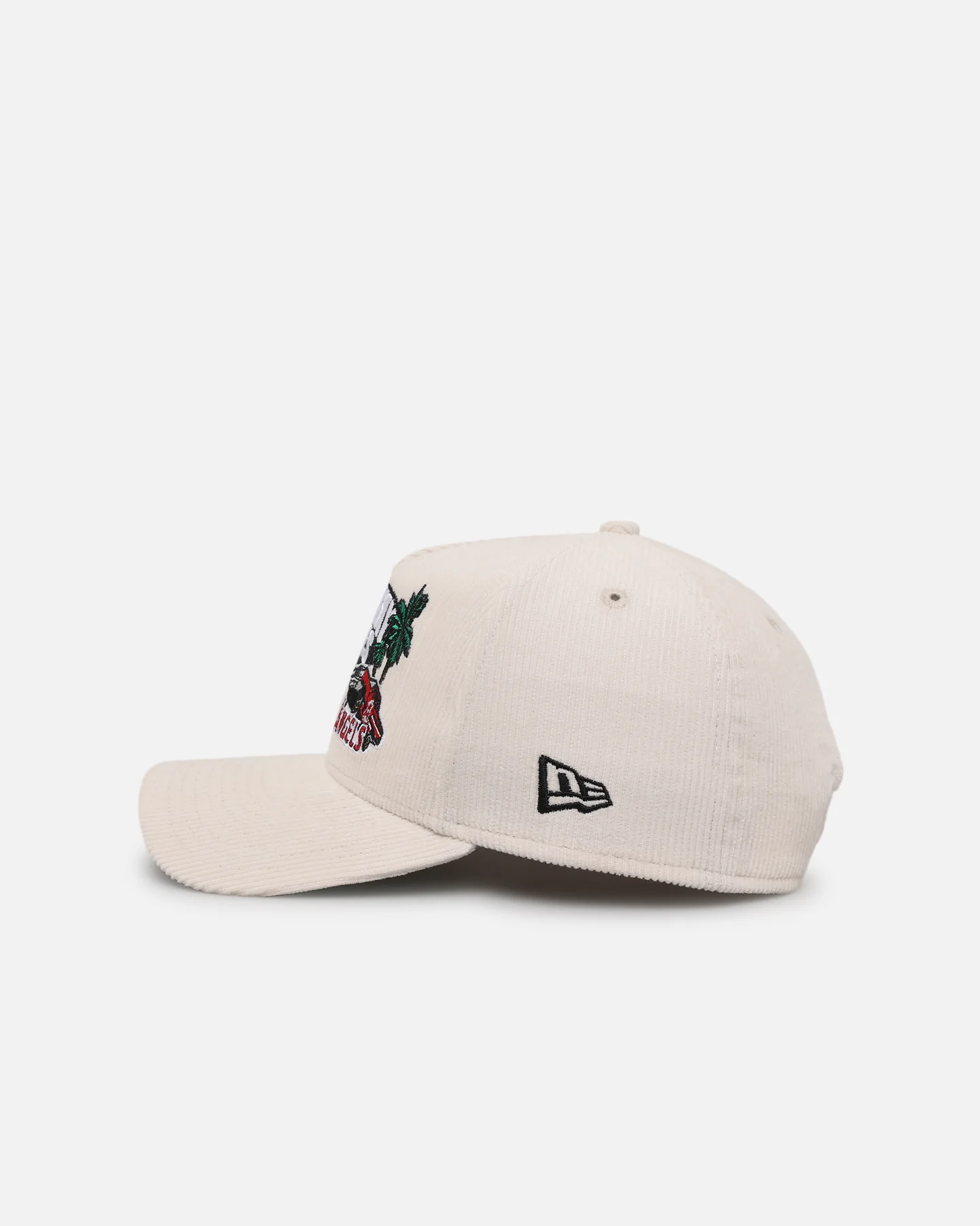 New Era Los Angeles Dodgers X Los Angeles Angels Freeway Series 9FORTY A-Frame Corduroy Snapback White - Image 4