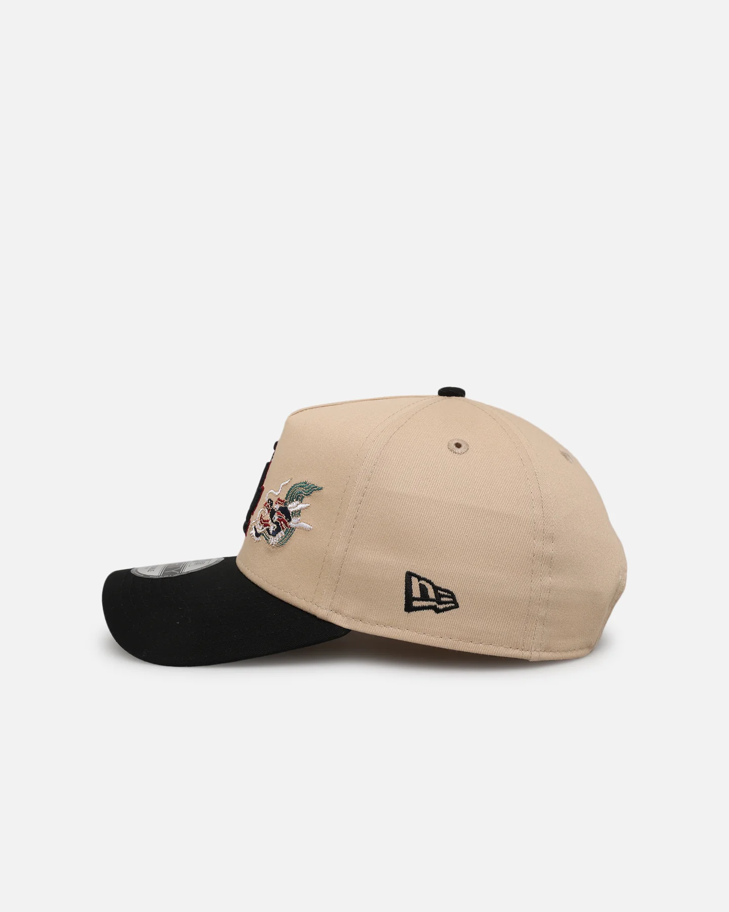 New Era Los Angeles Dodgers 'Dragon Collection 2.0' 9FORTY A-Frame Snapback Black/Oak - Image 4