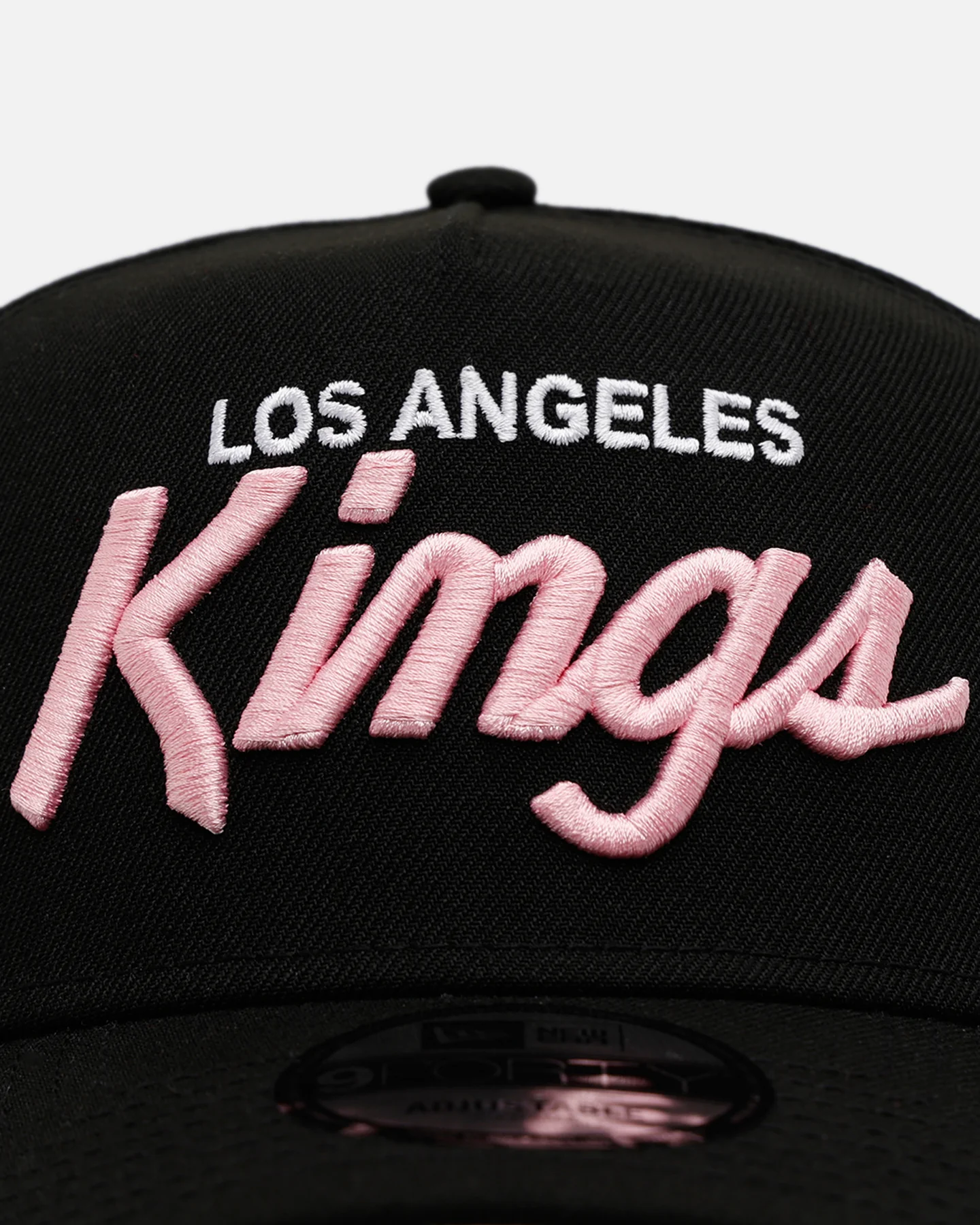 New Era Los Angeles Kings 'Black And Pink' 9FORTY A-Frame Snapback Black/Pink - Image 5