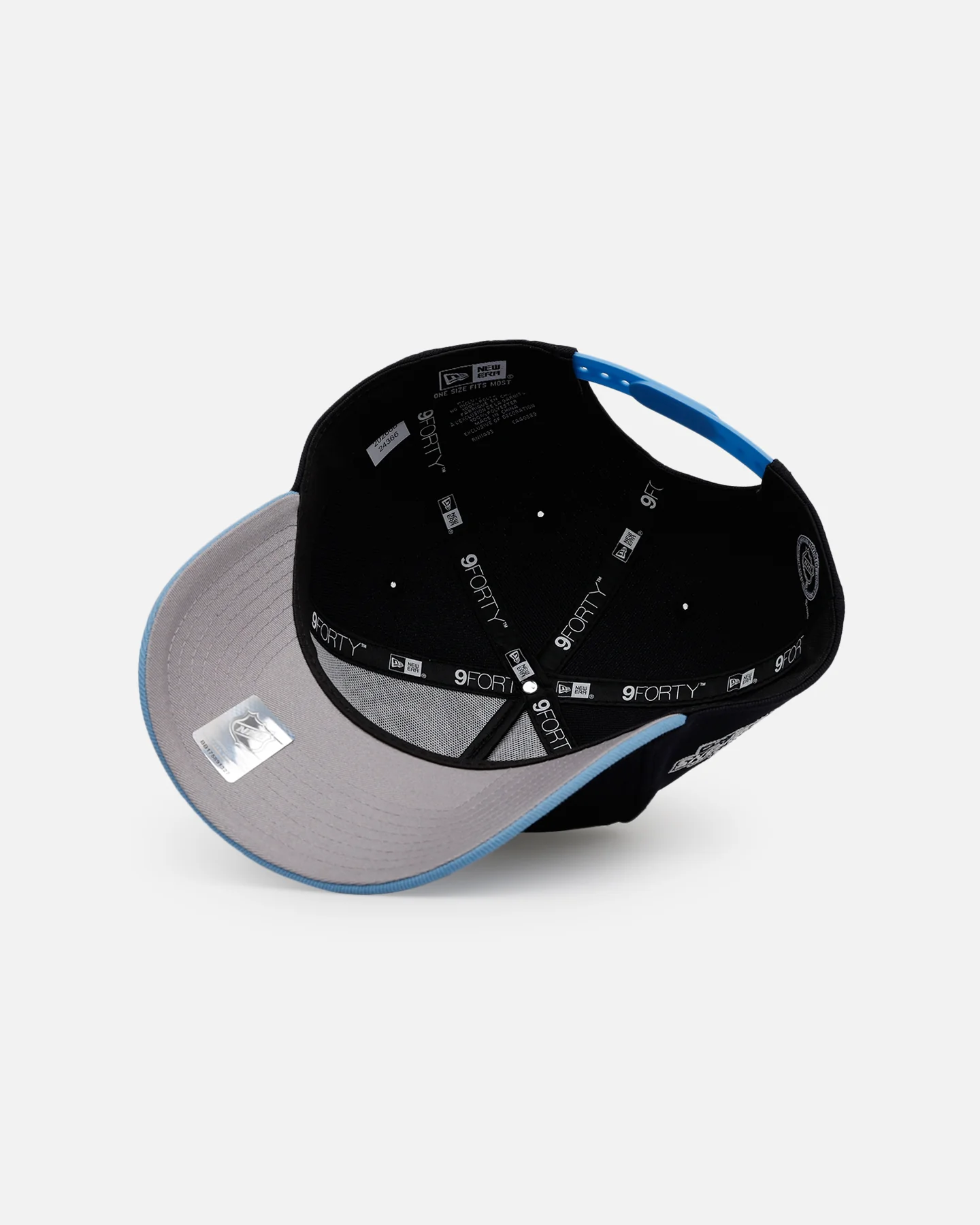 New Era Los Angeles Kings 'Ocean' 9FORTY A-Frame Snapback Navy/Sky Blue - Image 6