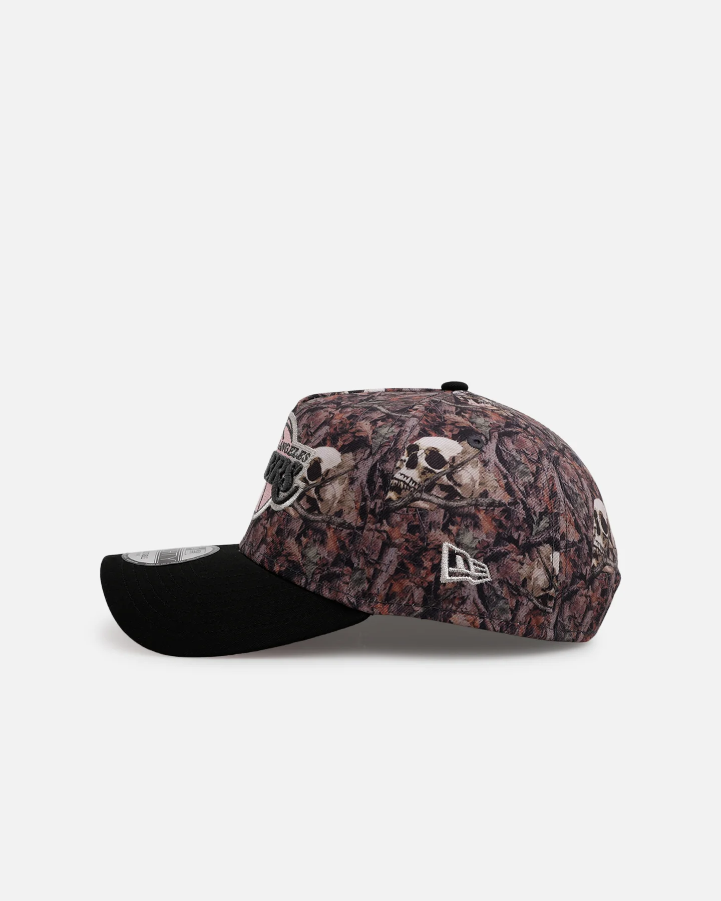 New Era Los Angeles Lakers 'Camo Skulls' 9FORTY A-Frame Snapback Camo - Image 4