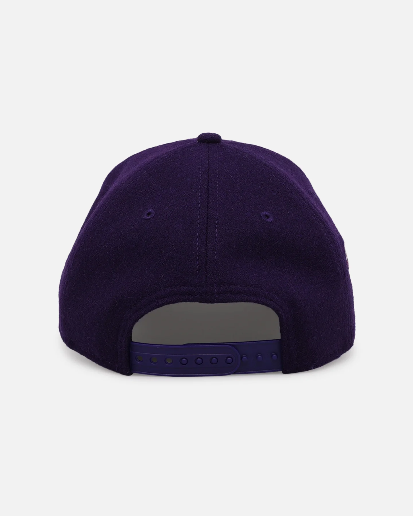 New Era Los Angeles Lakers 'Candy Cane Side Patch' 9FORTY A-Frame Snapback Official Team Color - Image 3