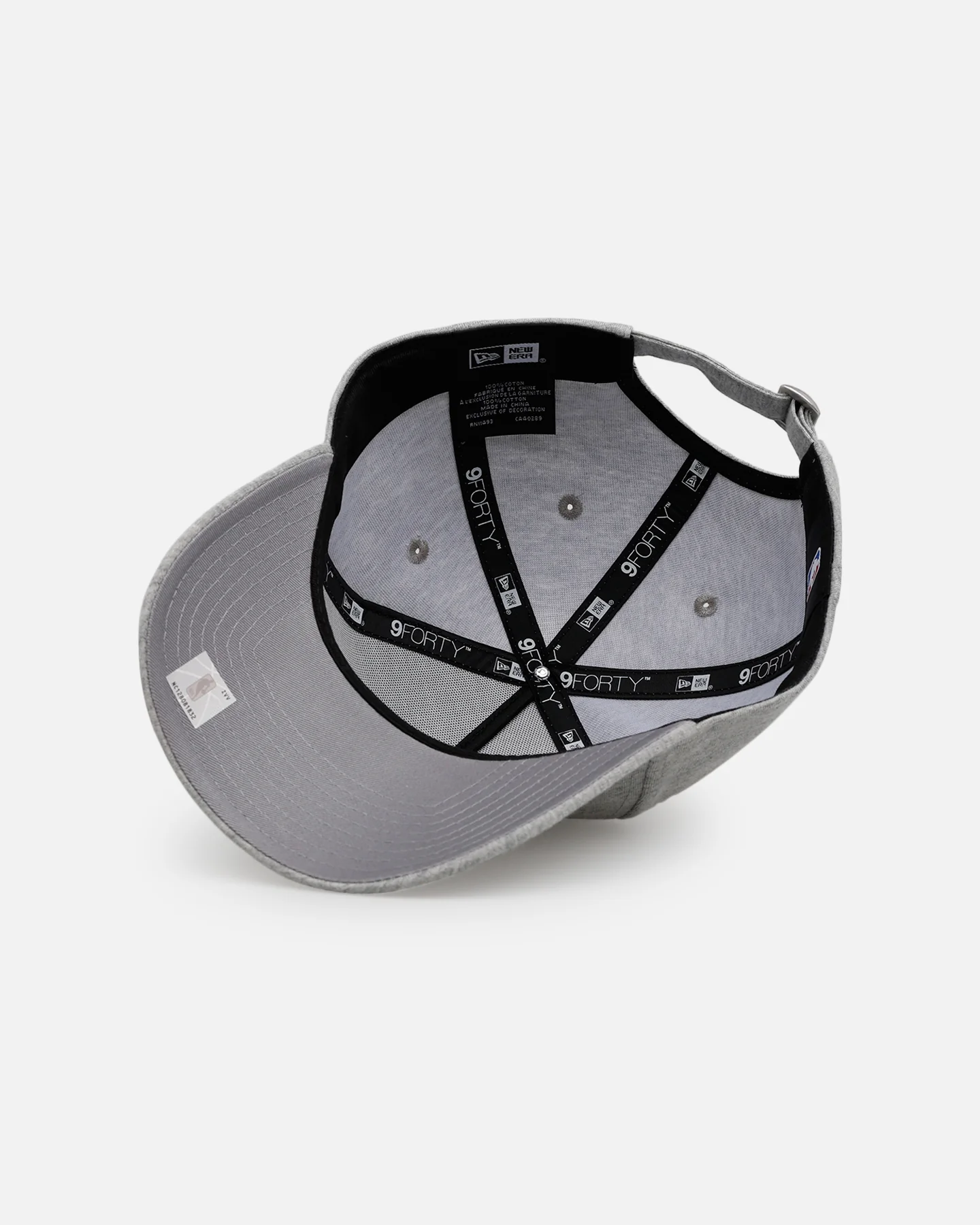 New Era Los Angeles Lakers 'Cozy' 9FORTY A-Frame Strapback Heather Grey - Image 6