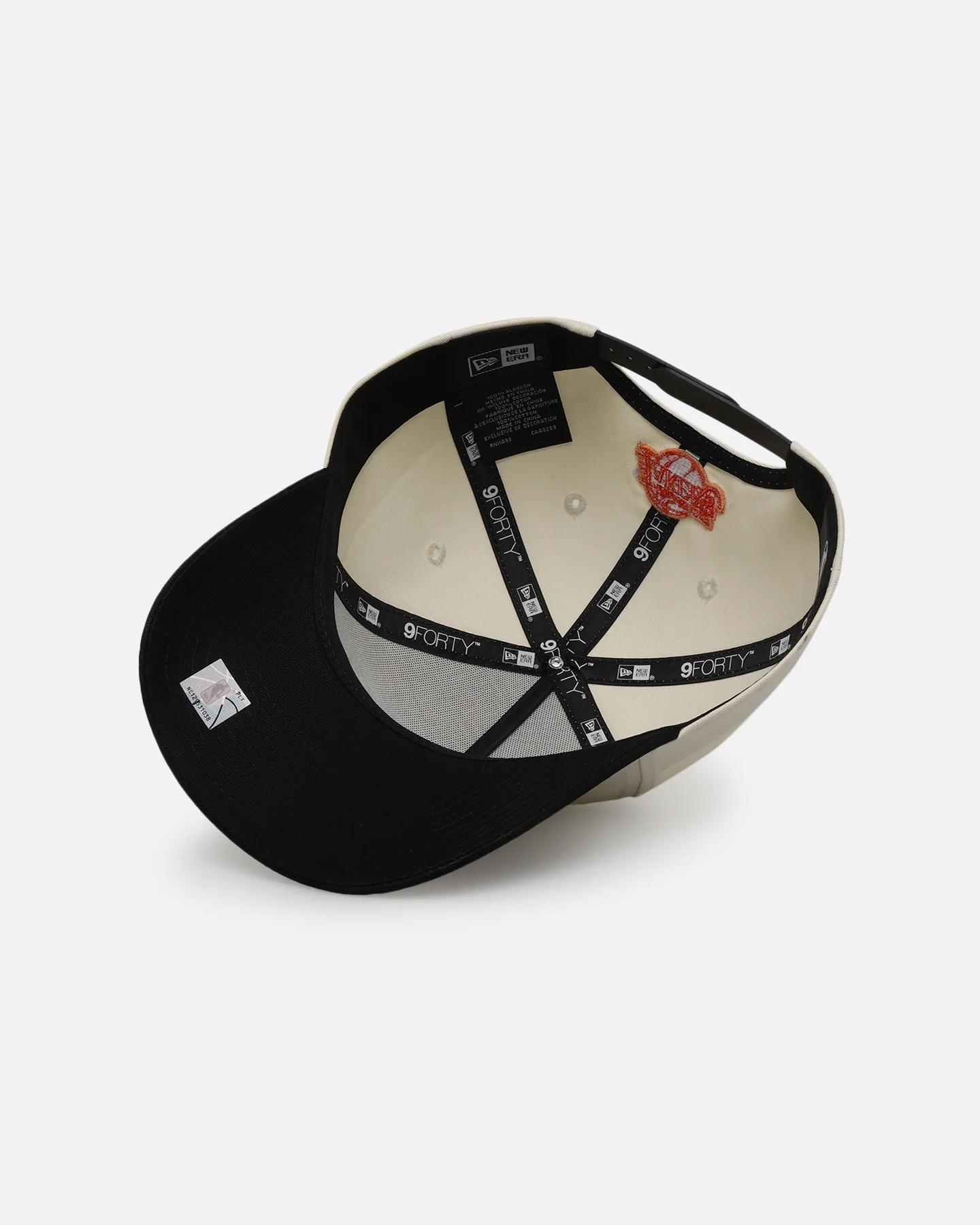 New Era Los Angeles Lakers 'Flame' 9FORTY A-Frame Snapback Chrome White/Black - Image 6