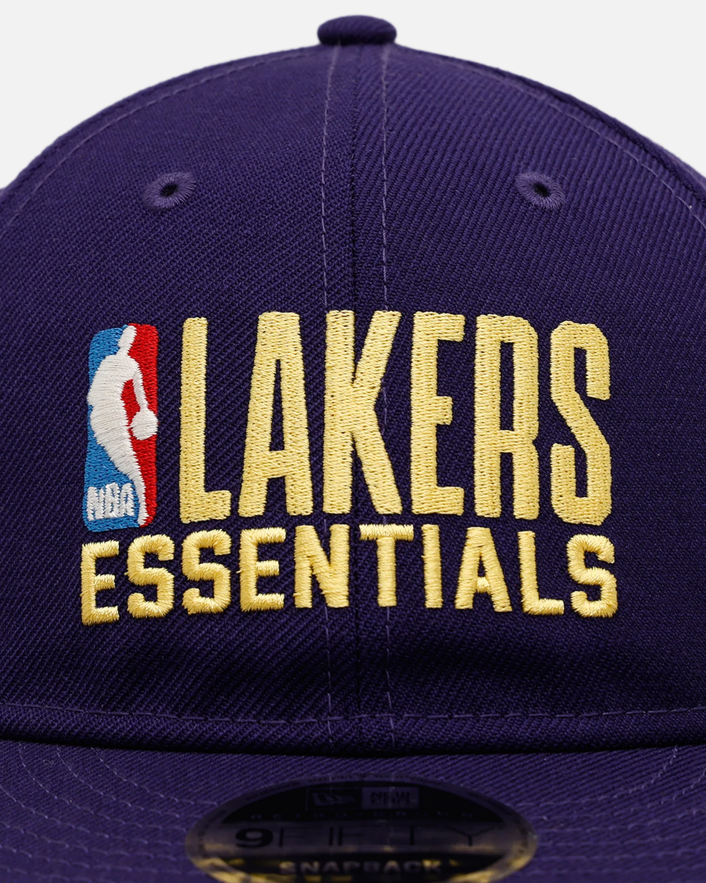 New Era Los Angeles Lakers 'Fear Of God x NBA' 9FIFTY Retro Crown Snapback Purple - Image 5