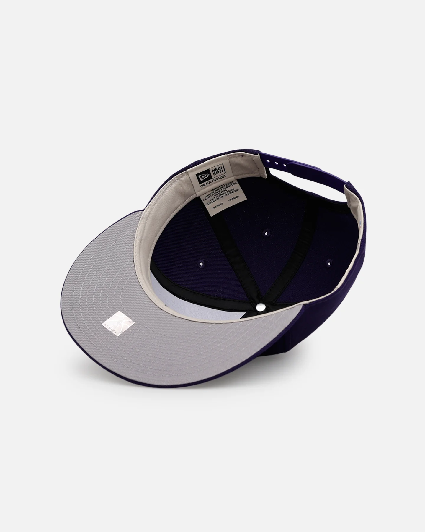 New Era Los Angeles Lakers 'Fear Of God x NBA' 9FIFTY Retro Crown Snapback Purple - Image 6