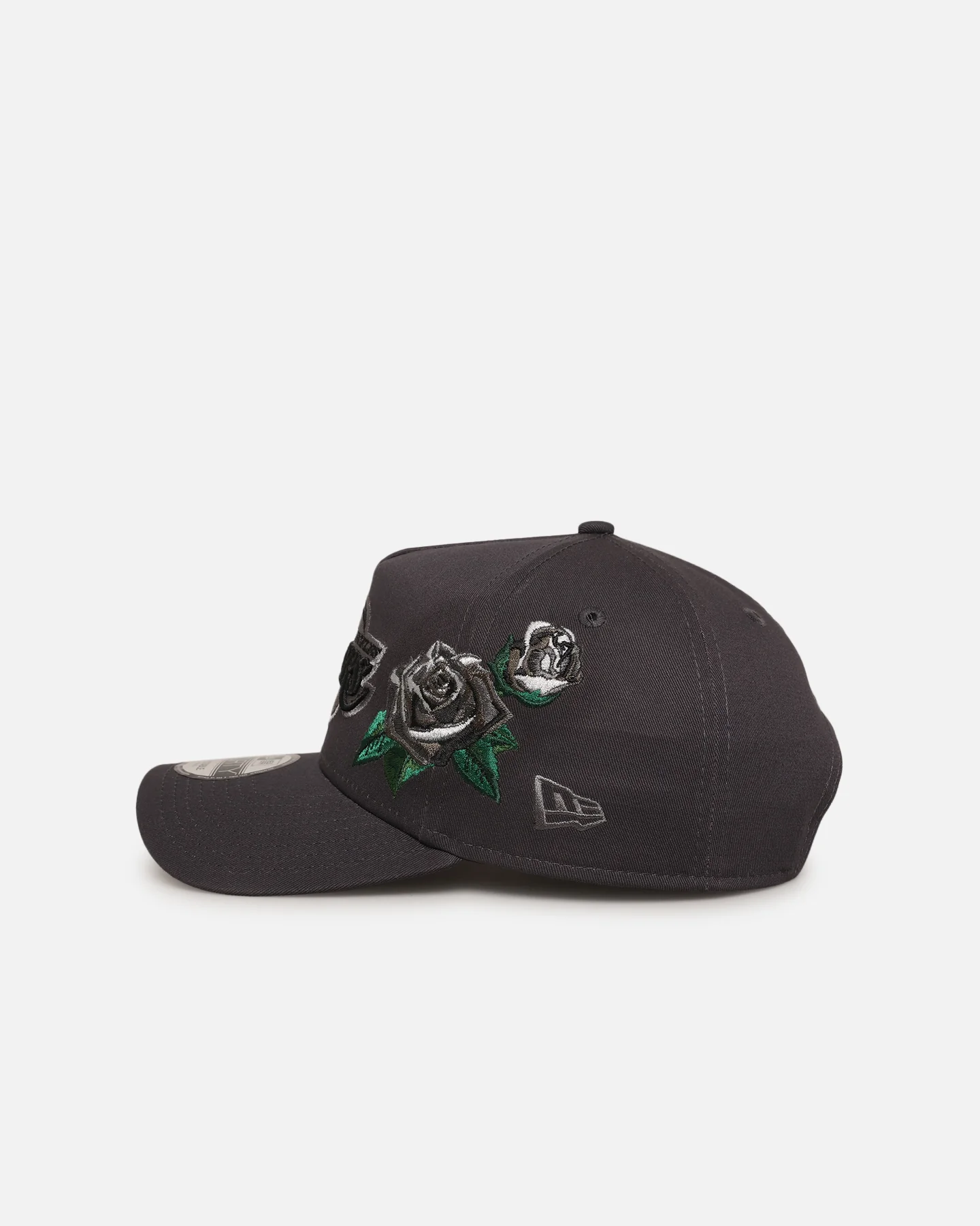 New Era Los Angeles Lakers 'Gray Tonal Roses' 9FORTY A-Frame Snapback Gray - Image 4