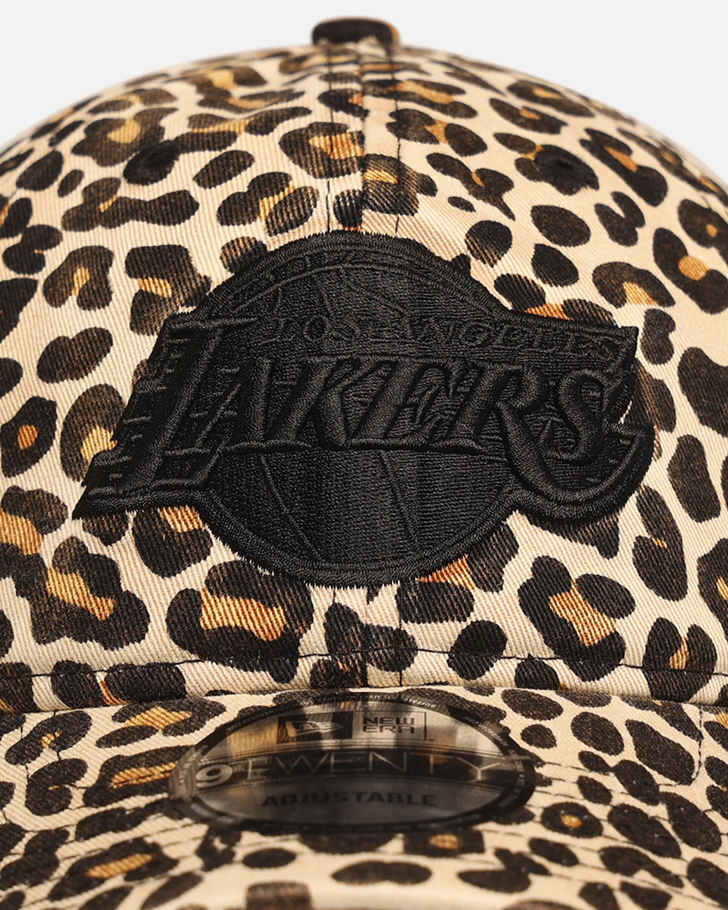 New Era Los Angeles Lakers 'Leopard Print' 9TWENTY Strapback Leopard - Image 5