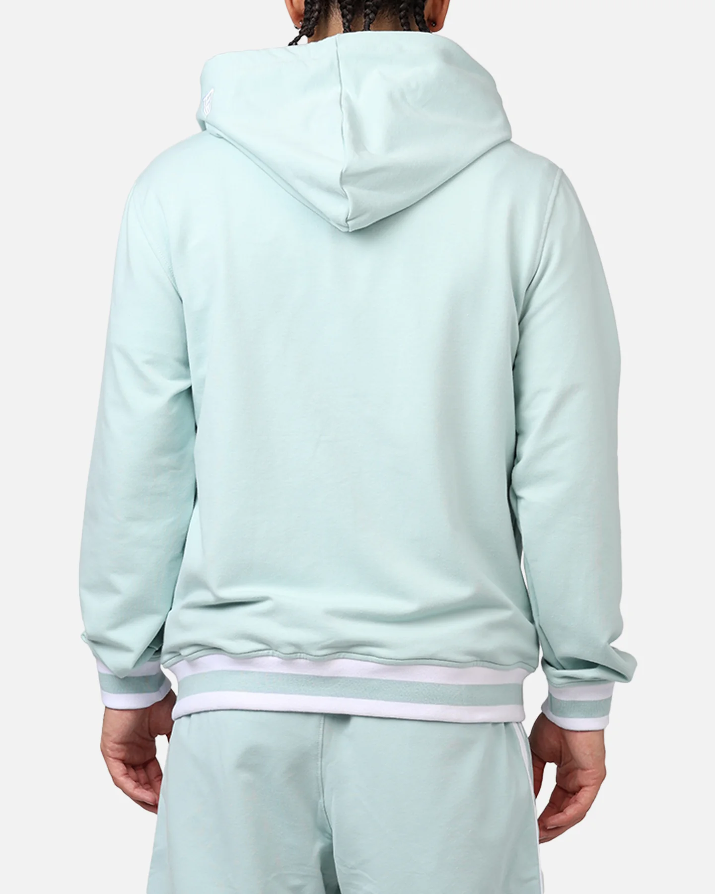 New Era Los Angeles Lakers 'Logo Select Mint' Full Zip Hoodie Mint/White - Image 2