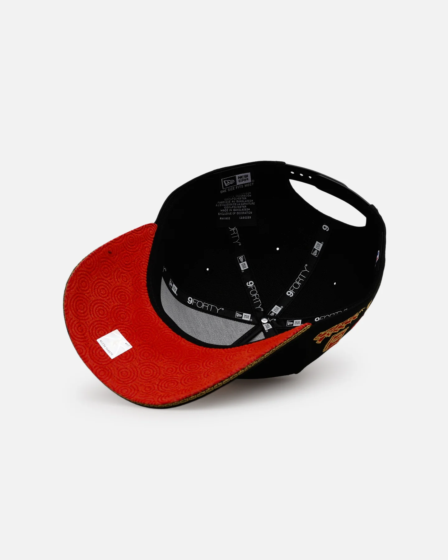 New Era Los Angeles Lakers 'Longevity' 9FORTY A-Frame Snapback Black/Red - Image 6