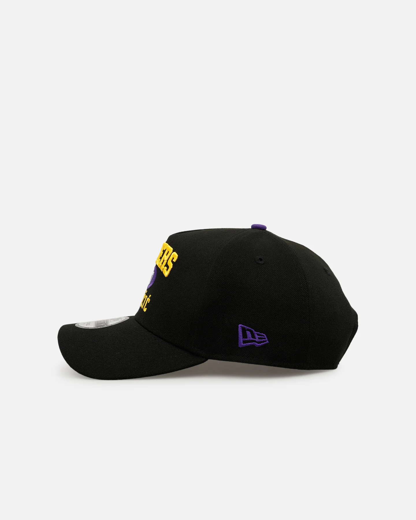 New Era Los Angeles Lakers 'NBA Signature' Doncic #77 9FORTY A-Frame Snapback Official Team Color - Image 4